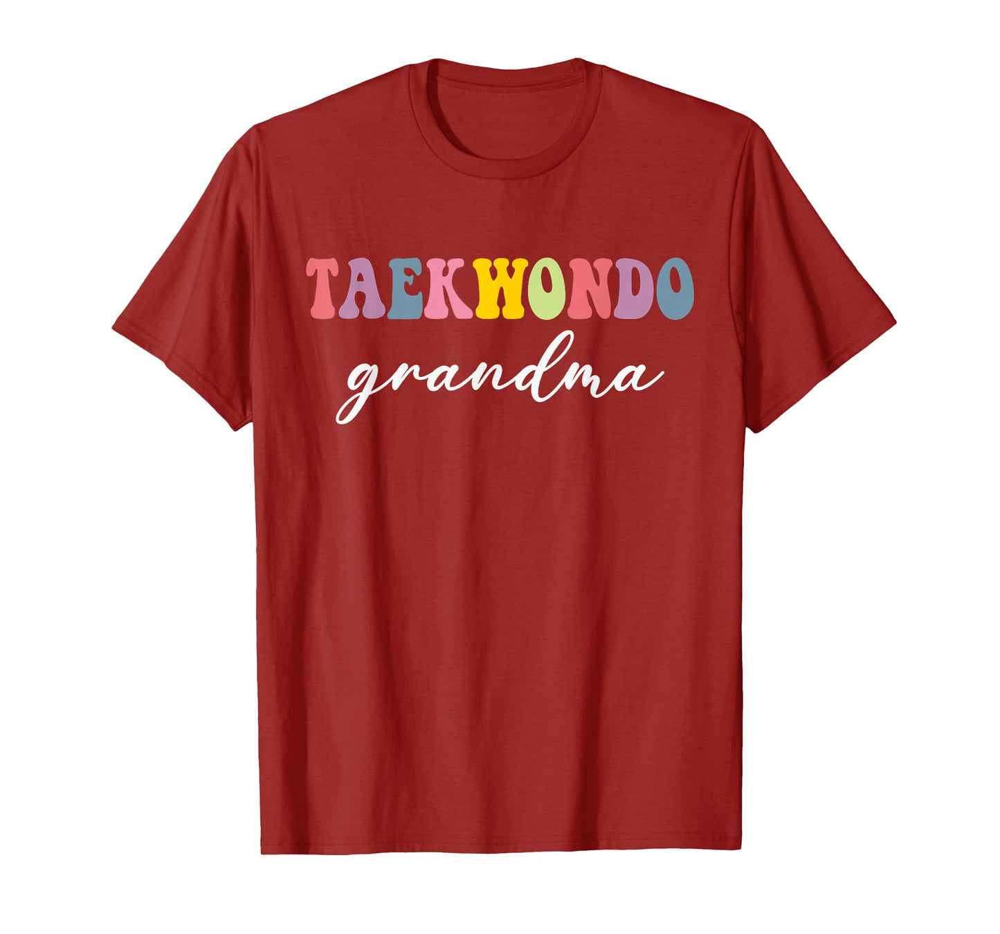 Taekwondo Grandma Taekwondo Player Martial Art Stylish Nana T-Shirt