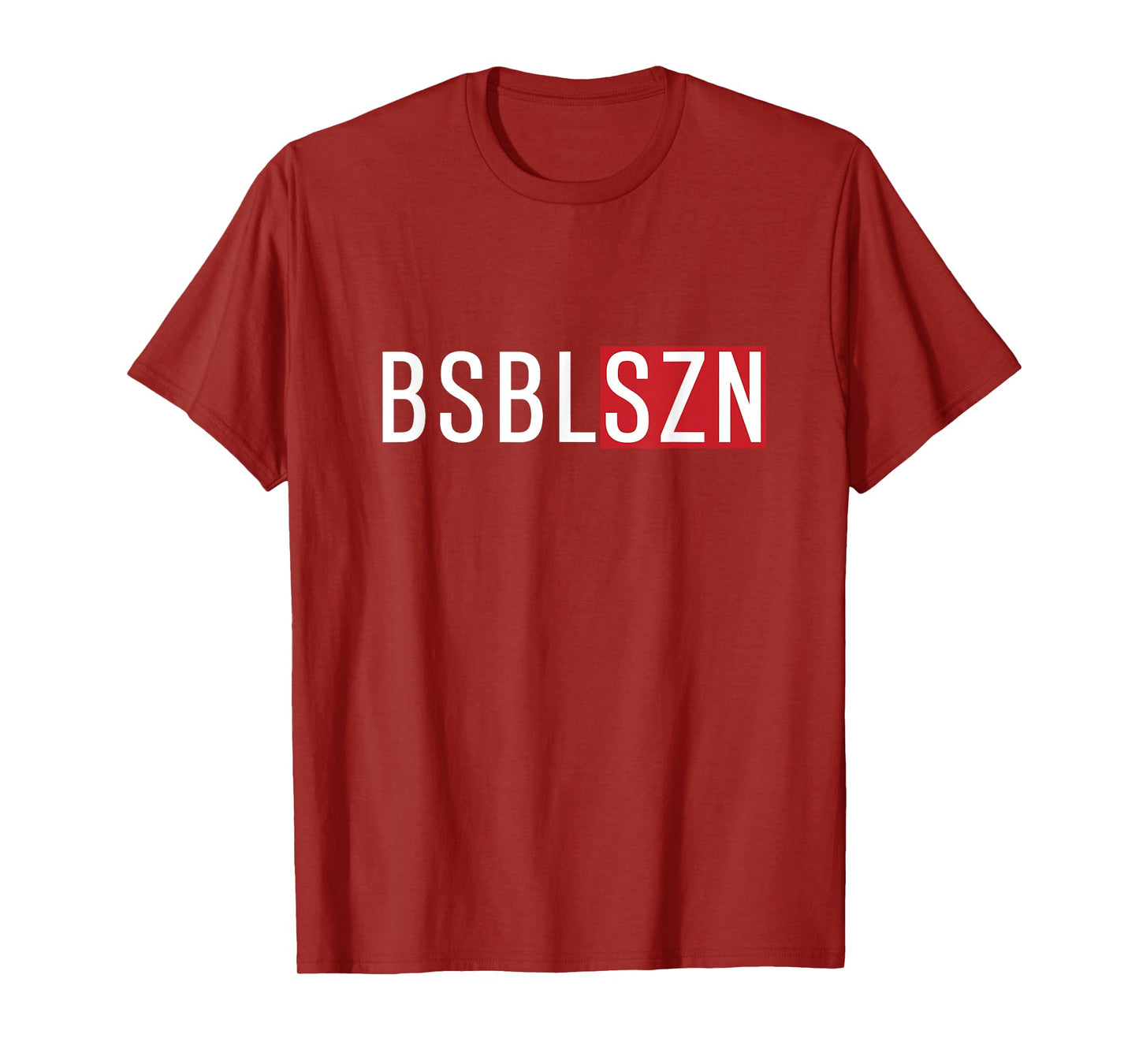 BSBLSZN Baseball Lifestyle Swing Hard Run Fast Dirt Grit T-Shirt