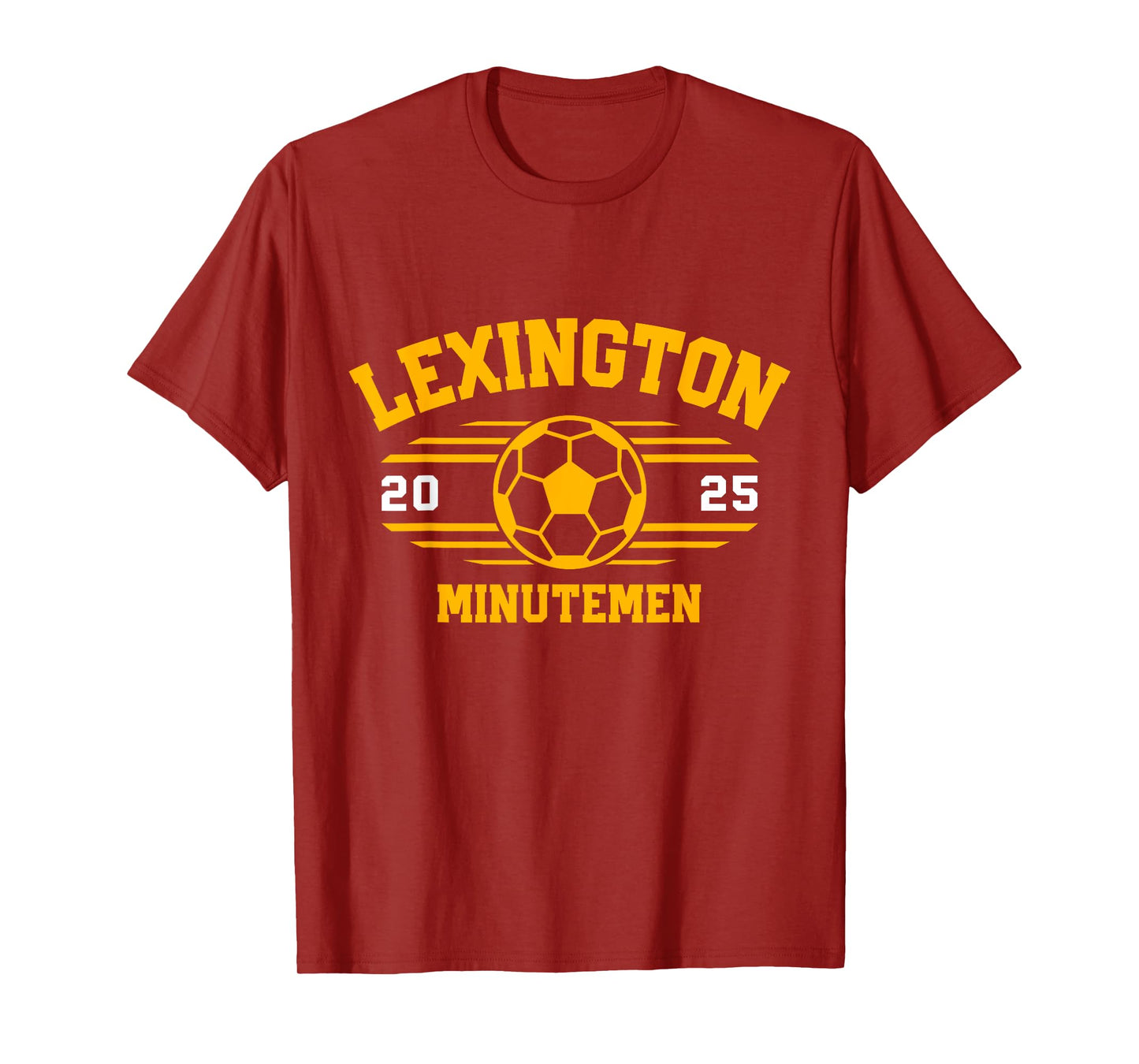 Lexington Minutemen Soccer Ball 2025 T-Shirt