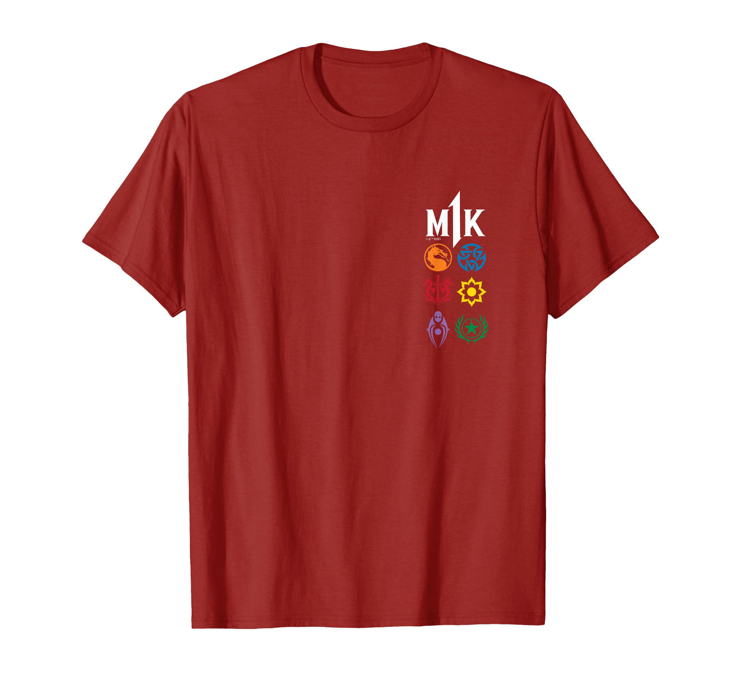 Mortal Kombat - Icon Stack T-Shirt