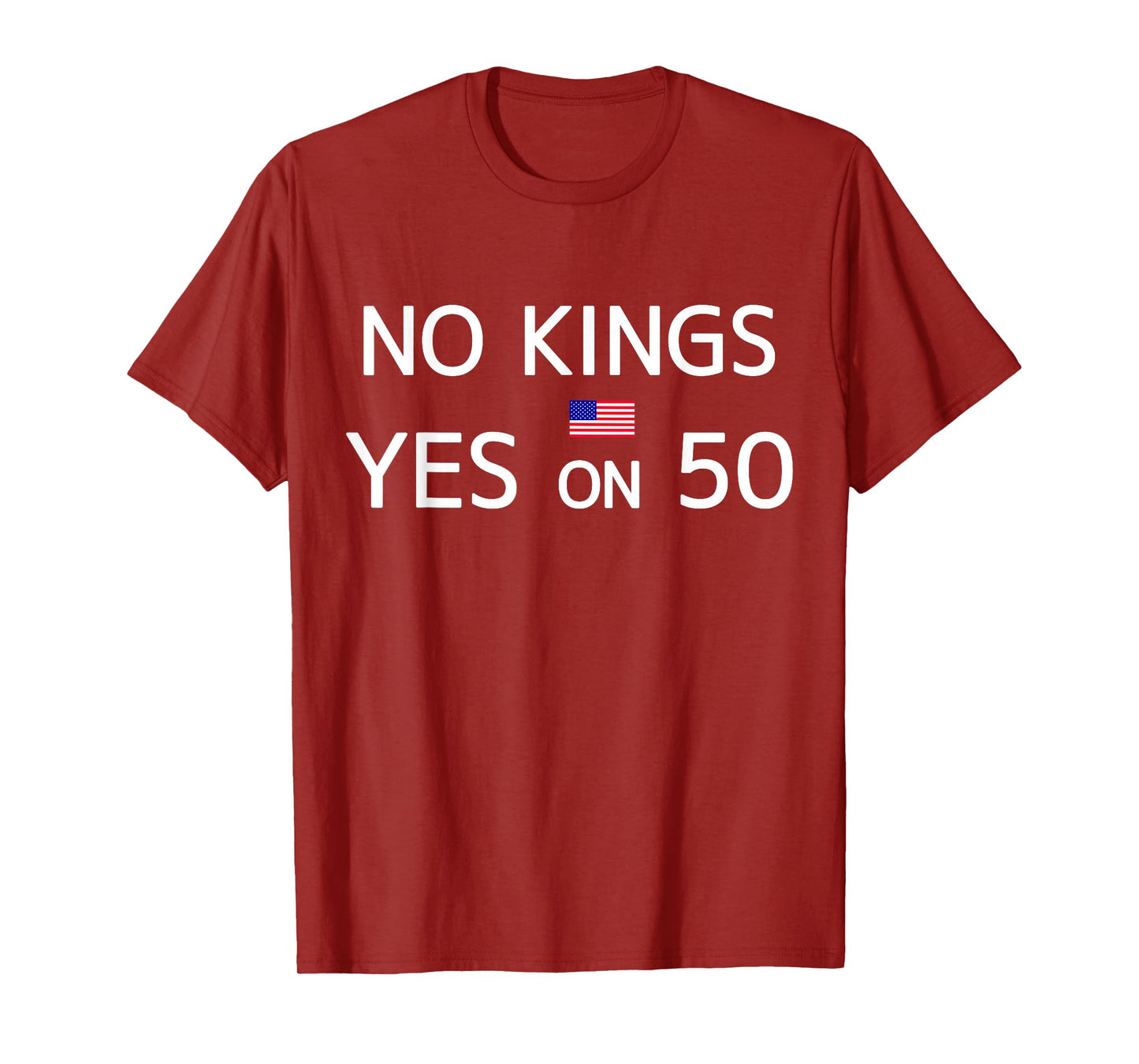 NO Kings YES ON 5O T-Shirt