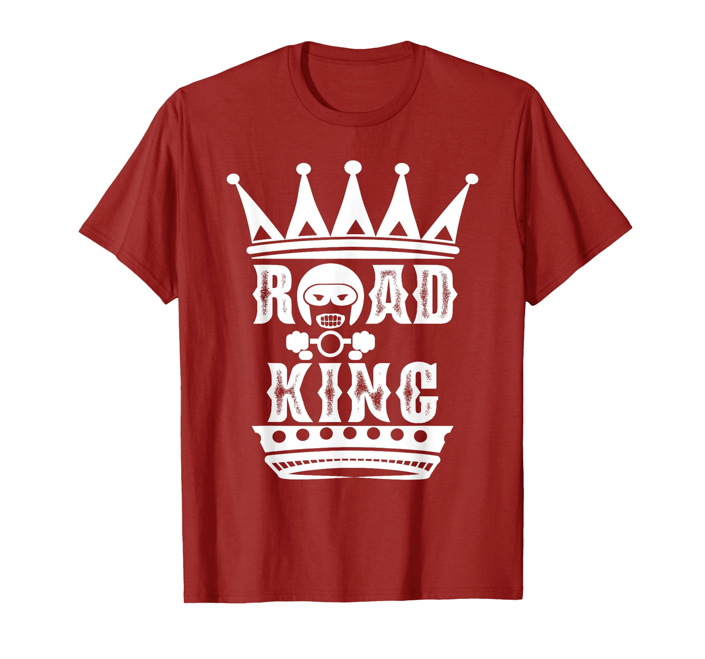 King of the Road - Motorcycle Biker Chopper Freedom Rider T-Shirt
