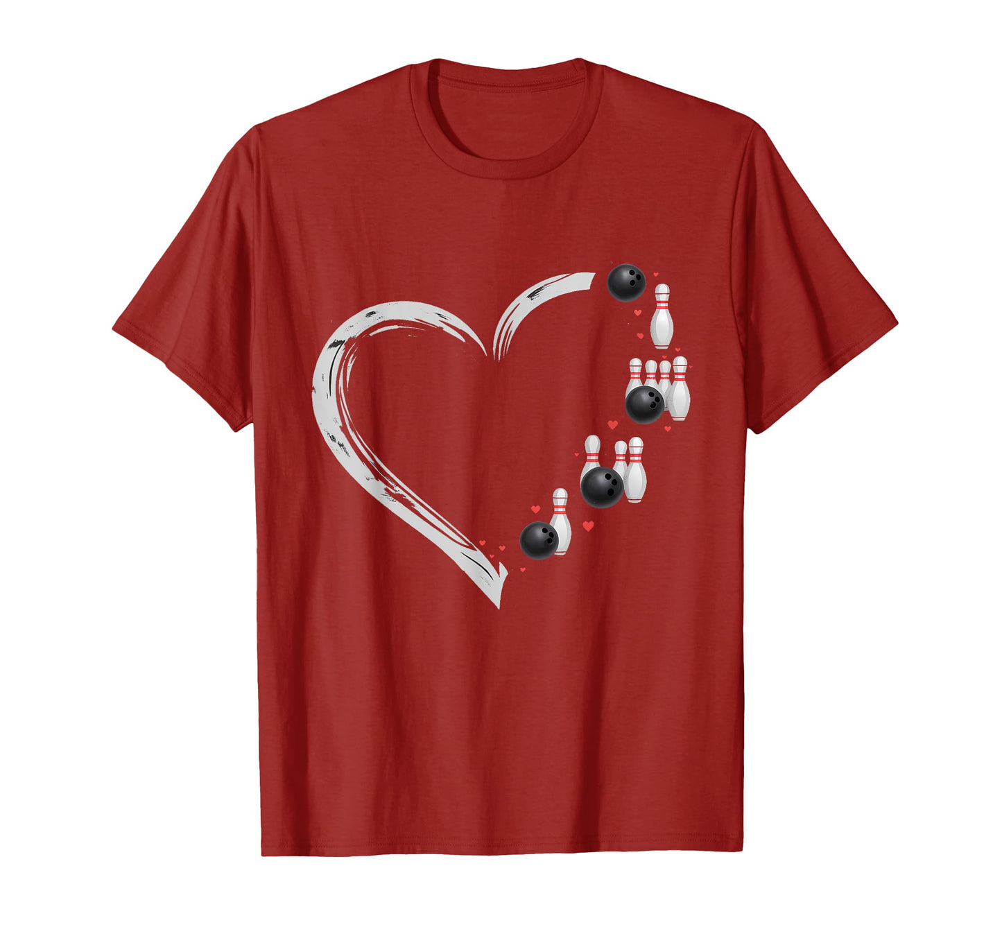 Bowling Shirt Girls Love Team Bowling Vintage T-Shirt