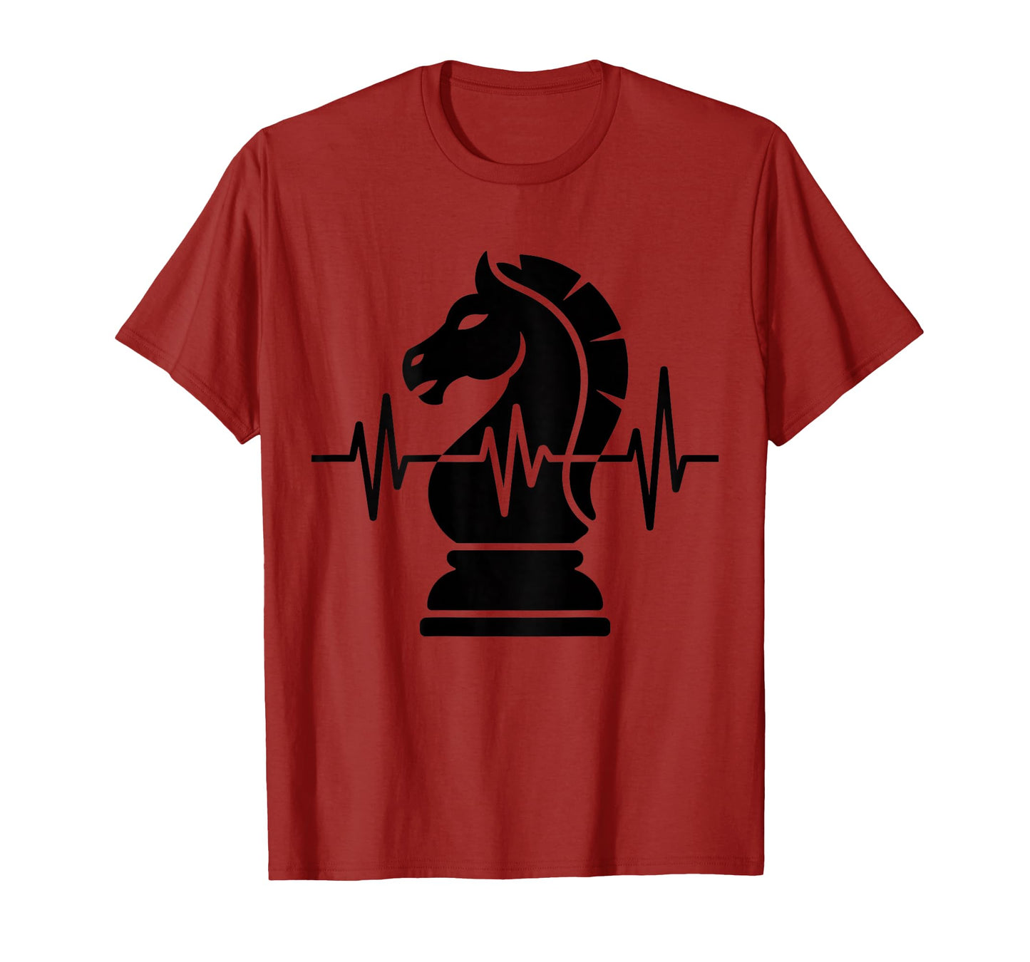 Knight Chess Heartbeat T-Shirt