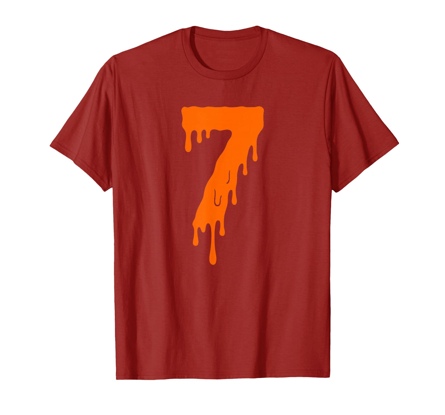 Number 7 Funny Meme Saying 6 7 Six Seven Couples Halloween T-Shirt