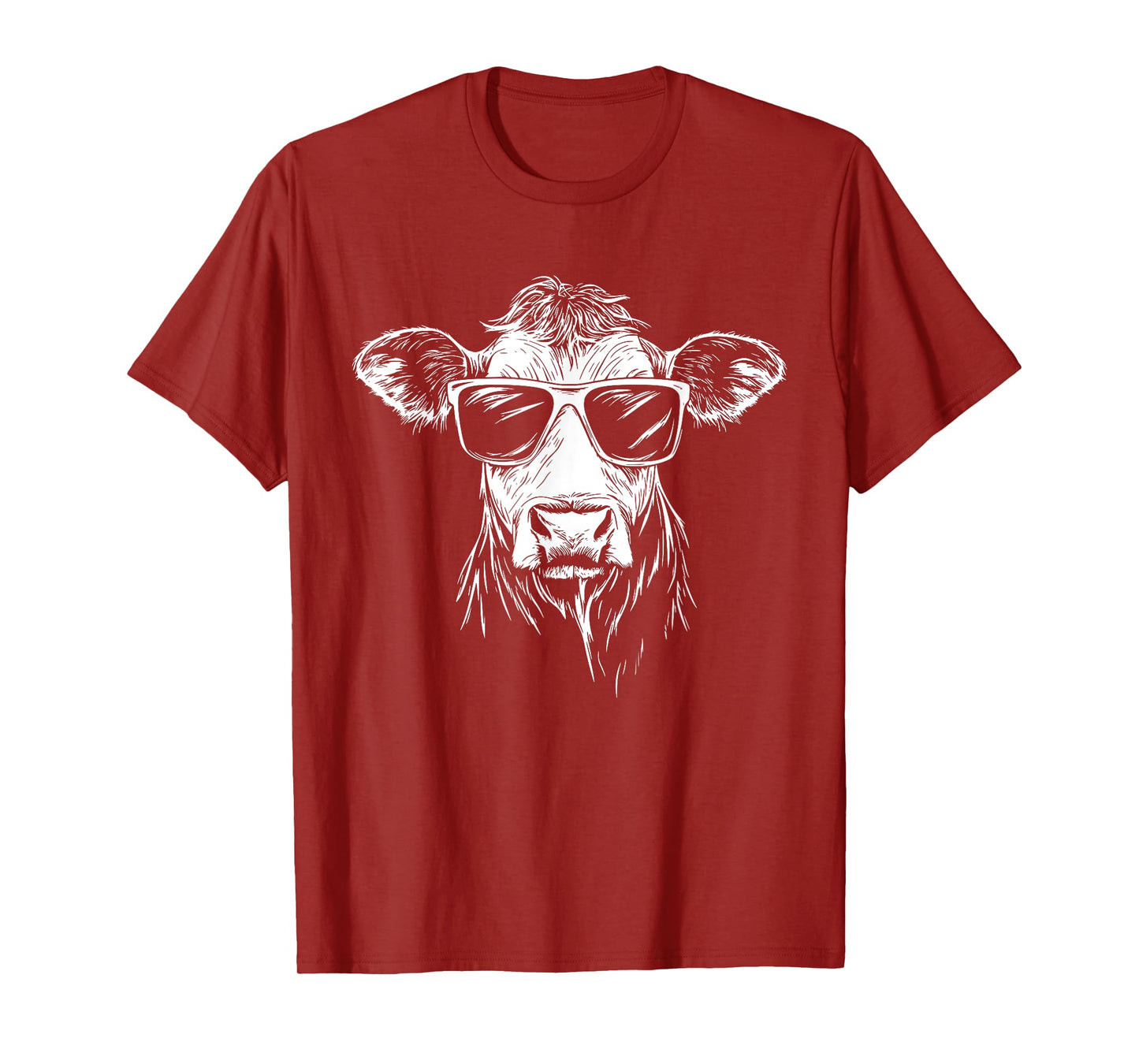 Funny Cow Sunglasses T-Shirt