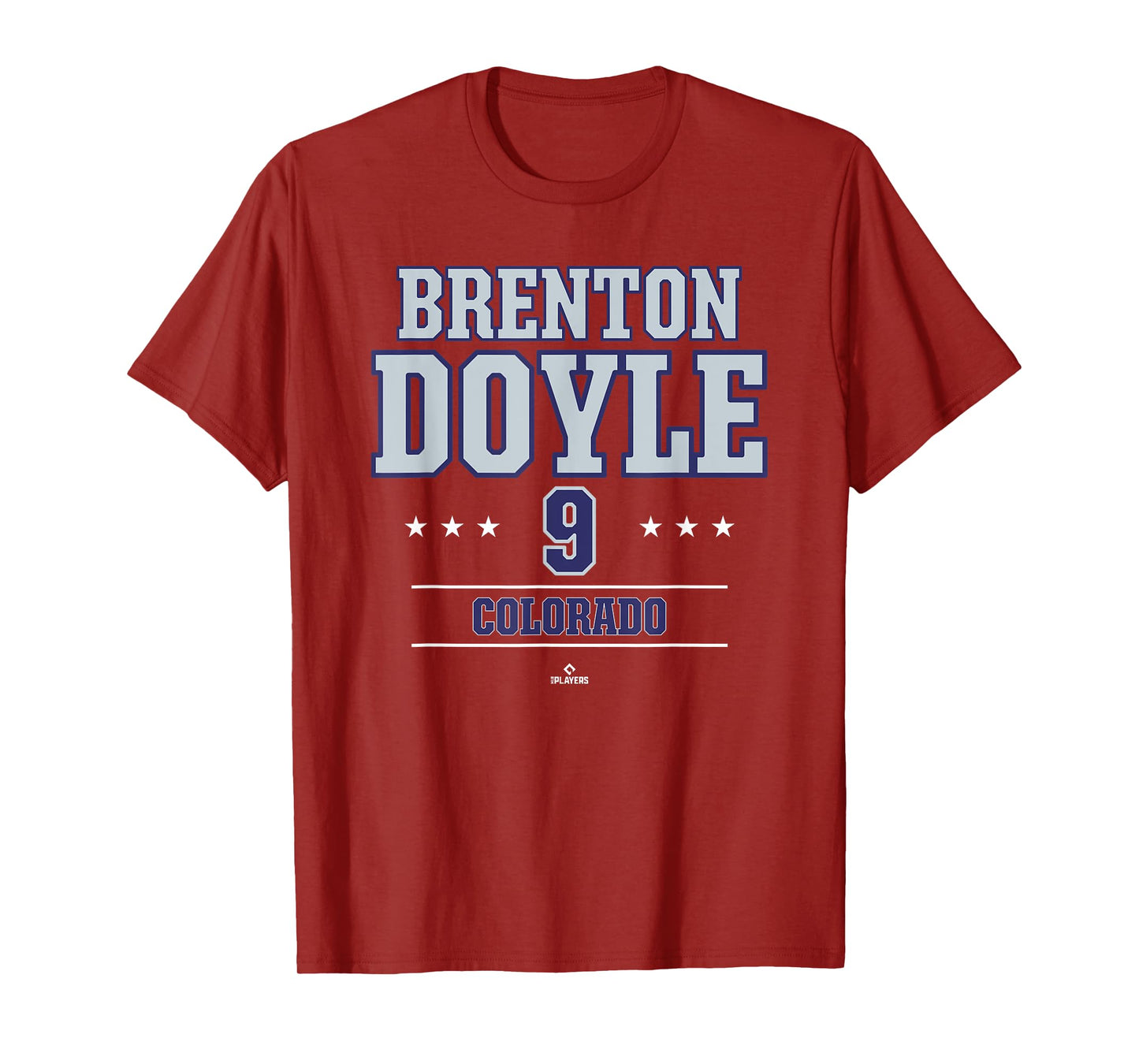 Baseball Star Brenton Doyle Colorado MLBPA T-Shirt
