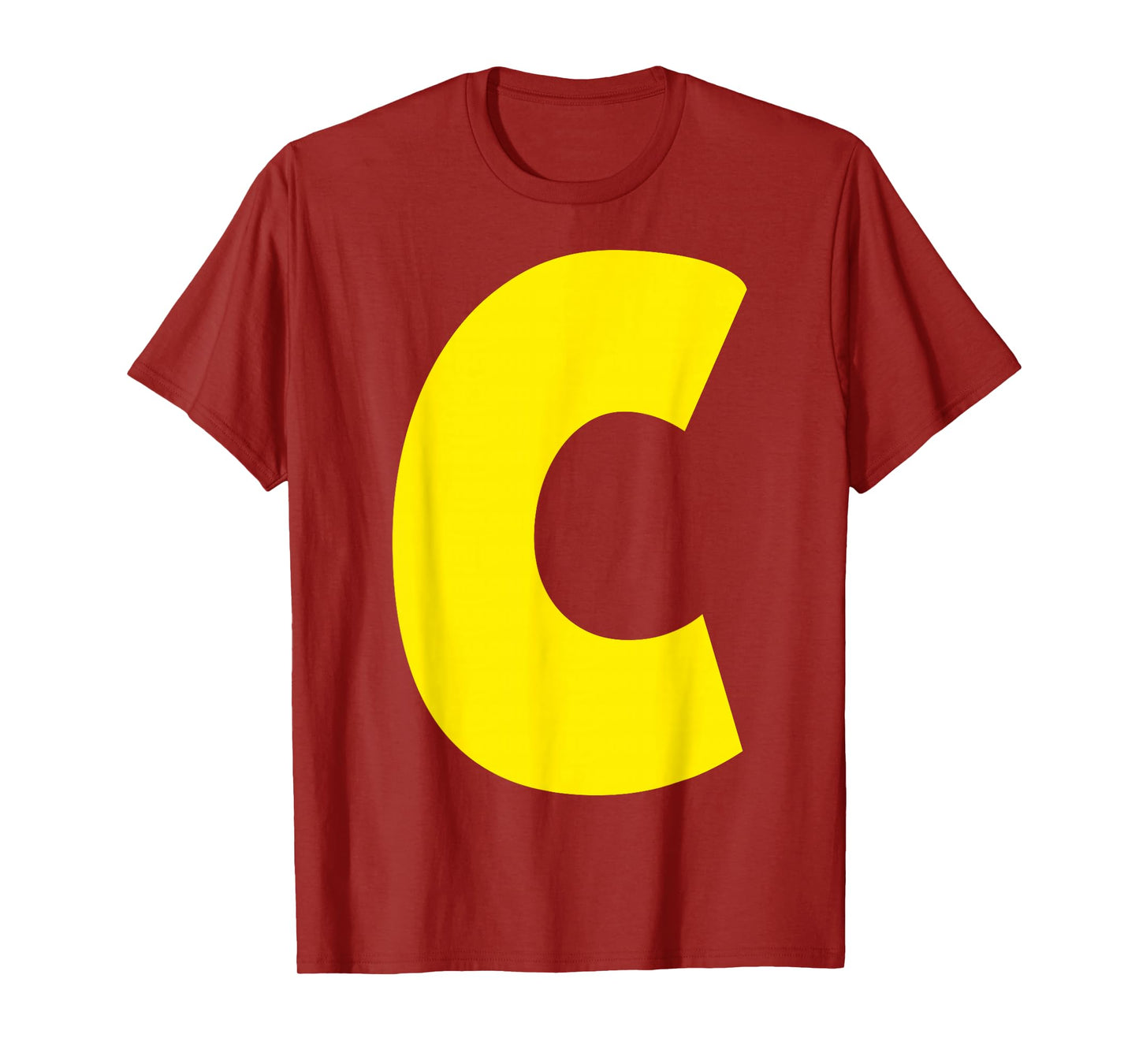 "C" Letter Chipmunk Group Matching Funny Halloween Letter C T-Shirt