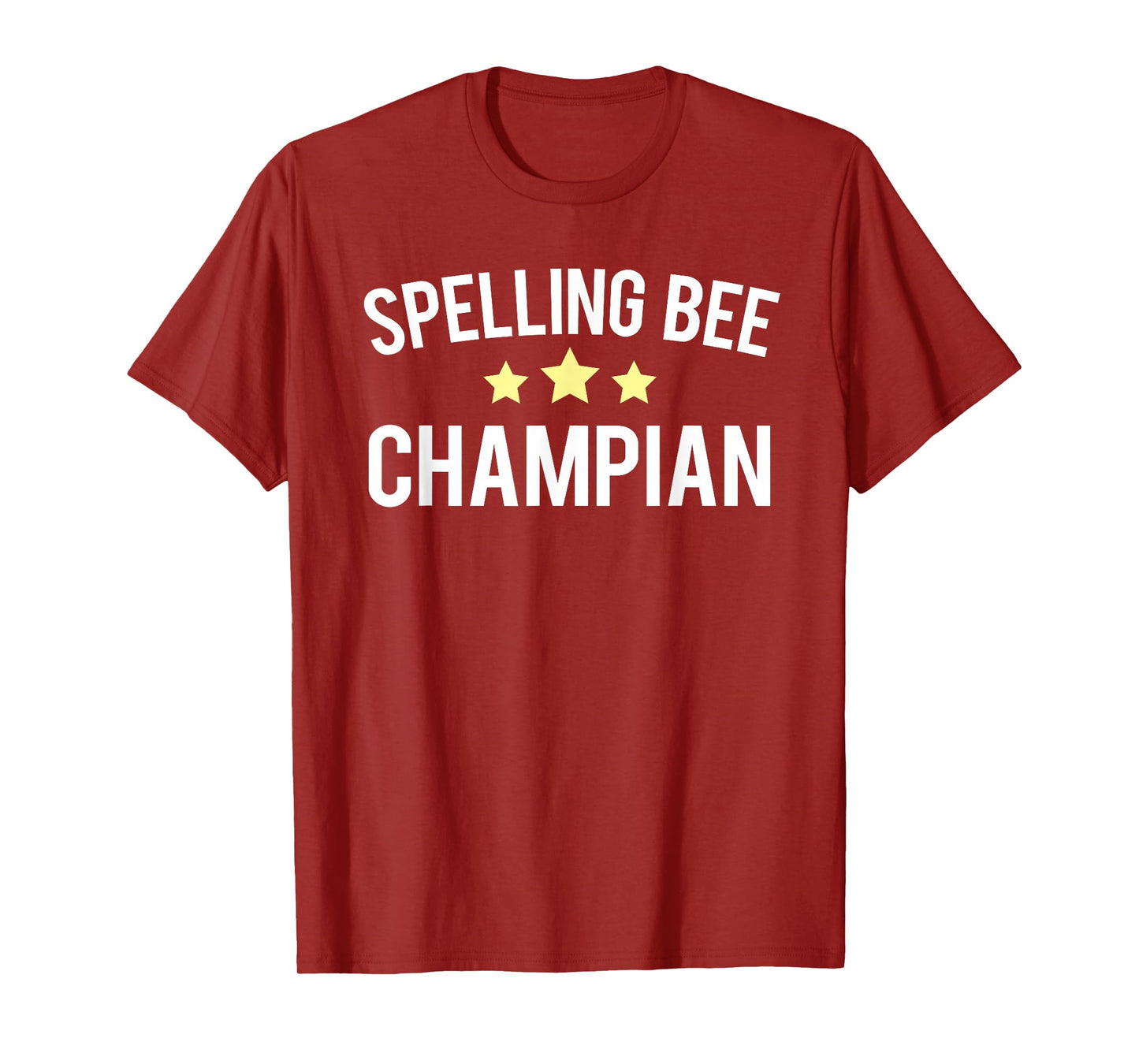 Spelling Bee Champion Misspelled Champion Speller Gag Gift T-Shirt