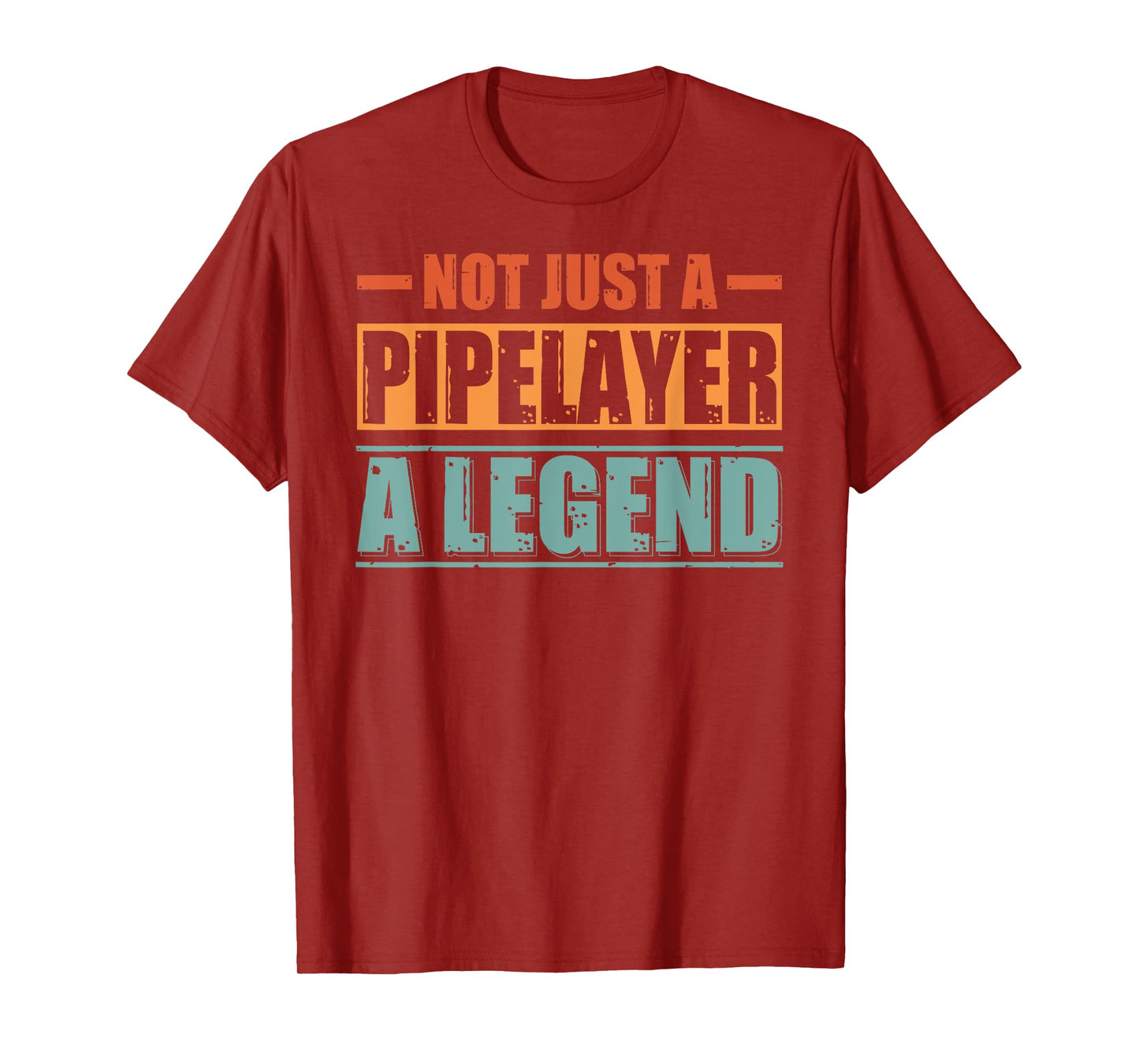 Profession Quote Retro Pipelayer T-Shirt