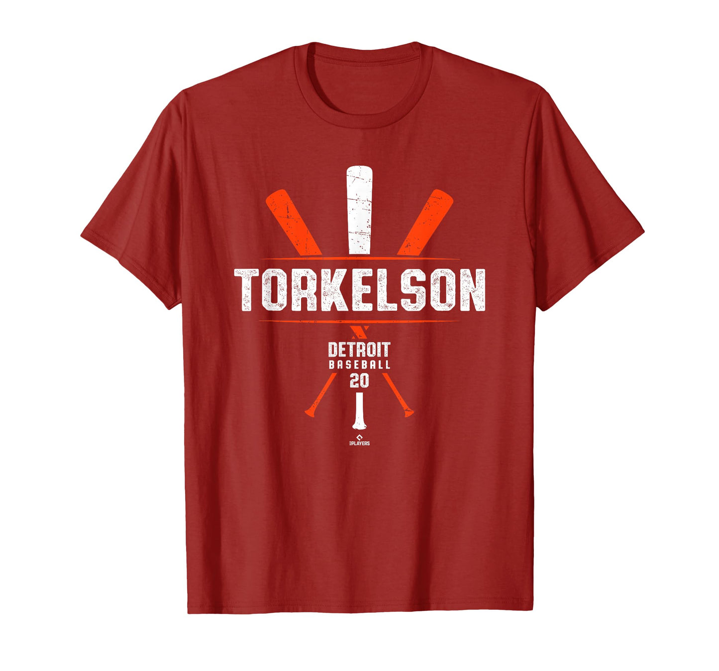 Vintage Baseball Bat Gameday Spencer Torkelson Detroit T-Shirt