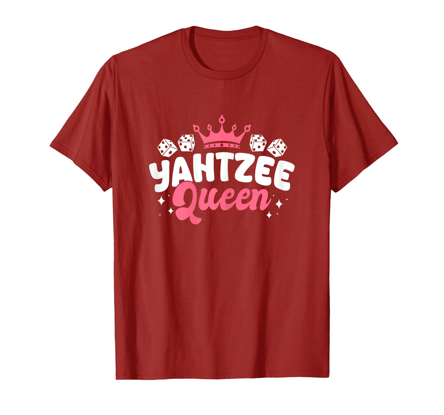 Yahtzee Queen Dice Game T-Shirt
