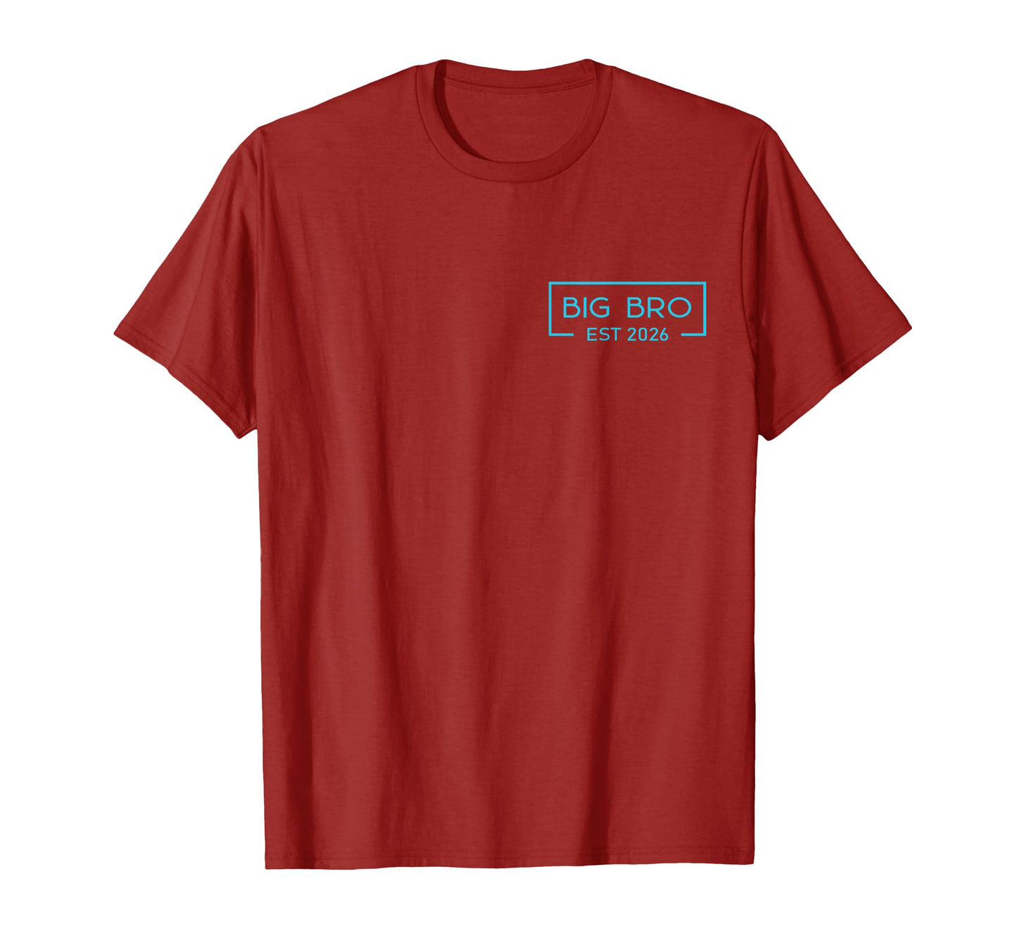 Promoted to Big Brother Est. 2026 Baby Announcement T-Shirt
