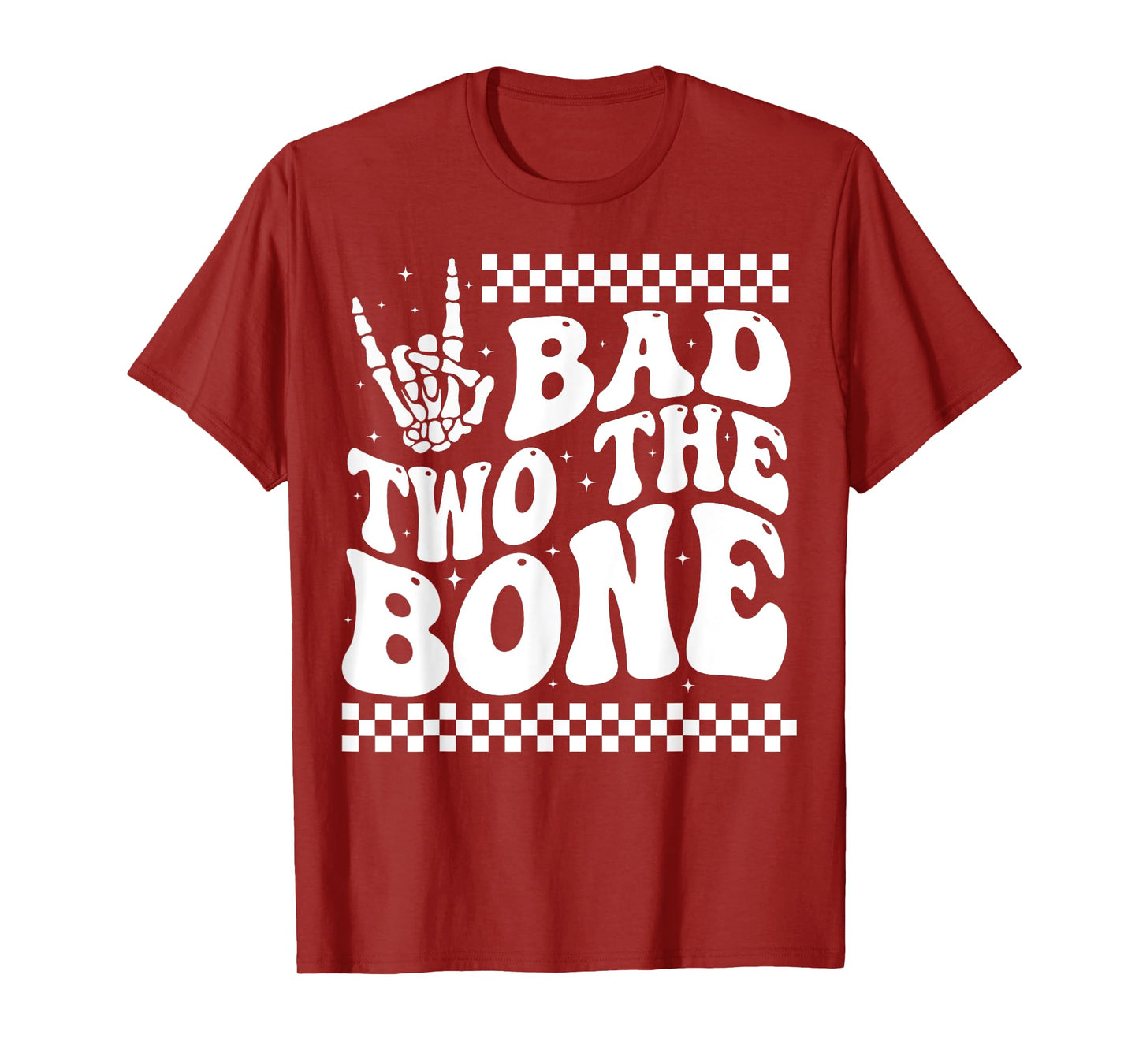 Funny 2nd Birthday Boy Two The Bone 2 Year Old Kids Family T-Shirt