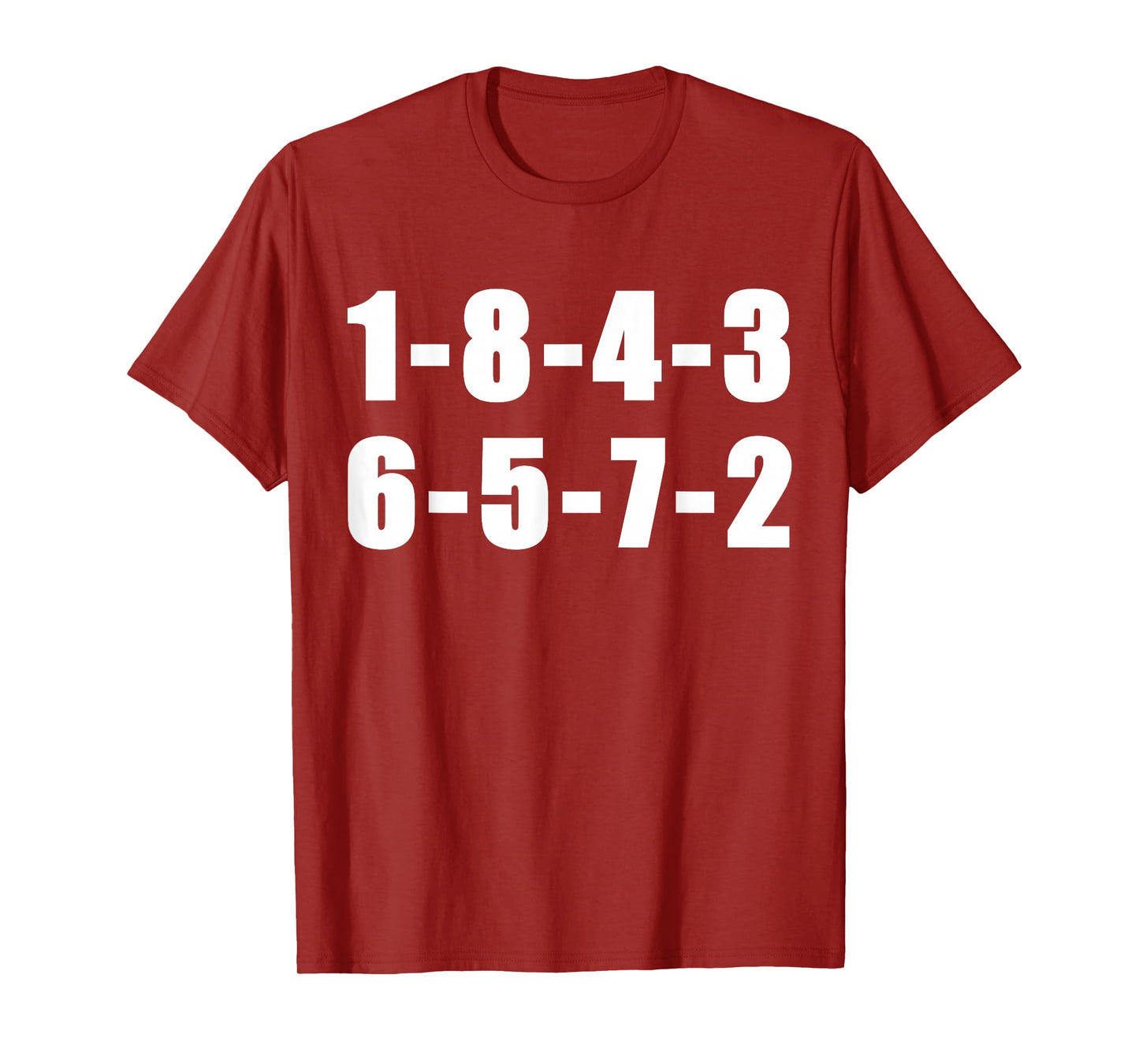 18436572 Firing Order Small Block Engine V8 Big Block T-Shirt
