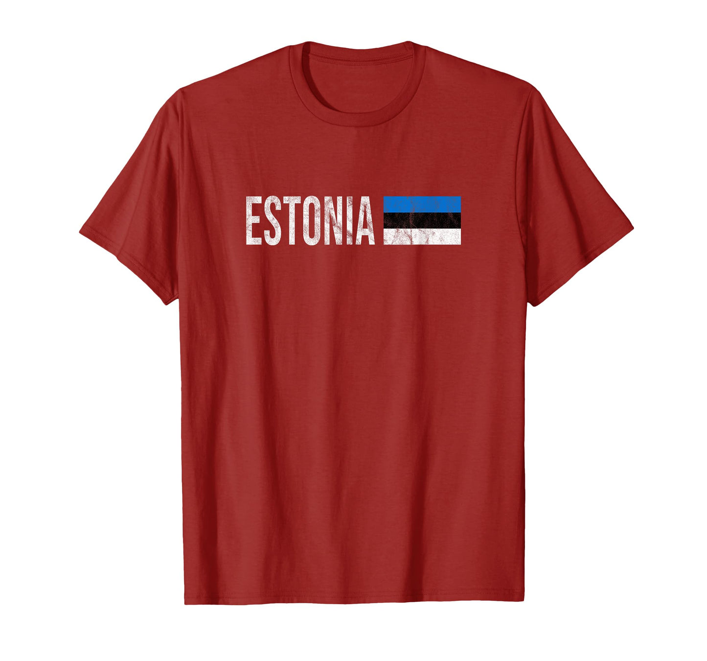 Estonia Flag Souvenir - Retro Estonian Design T-Shirt