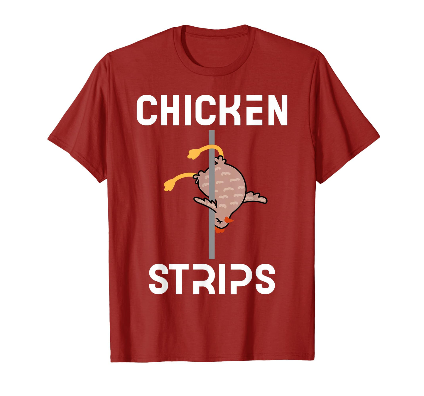 Chicken Strips Funny Dancing Chicken BBQ Barbeque Squad T-Shirt