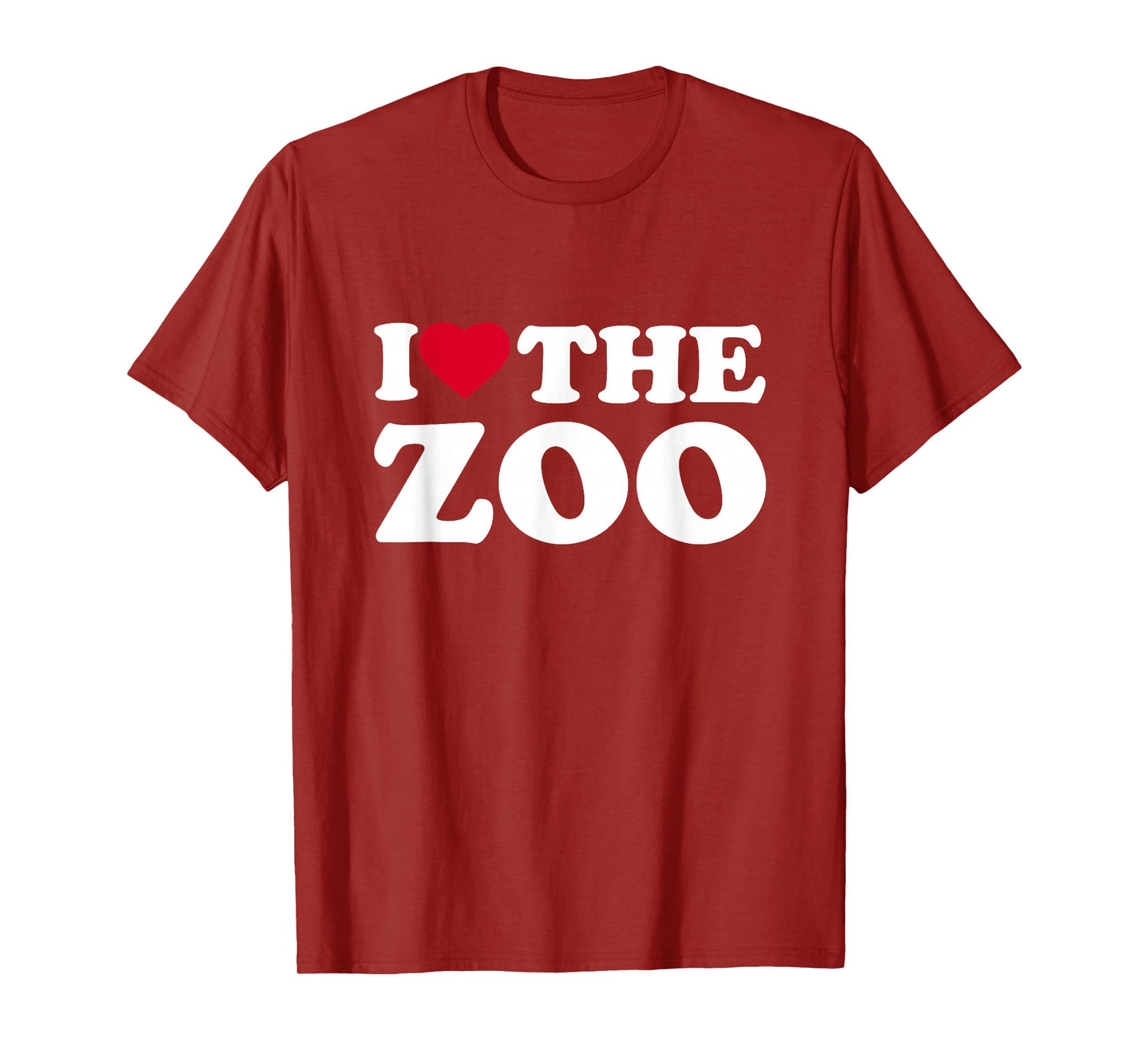 I Love The Zoo I Heart The Zoo Lover T-Shirt