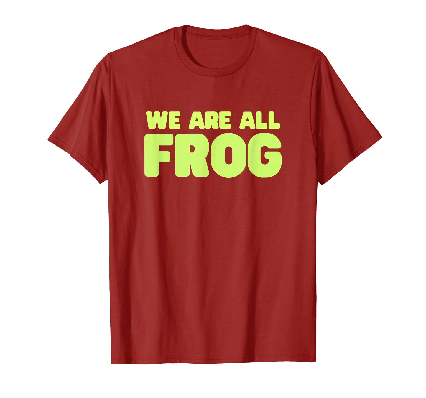 We are All Frog Frogs Together Strong Retro Portland T-Shirt