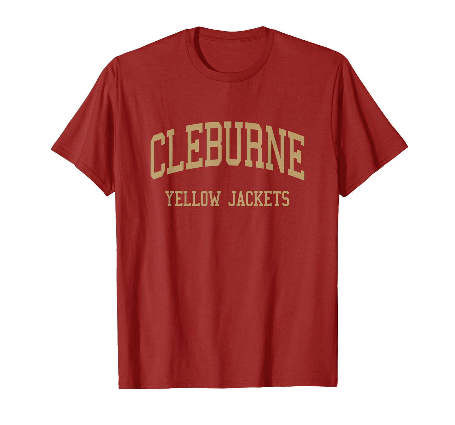 Cleburne High School HS Cleburne TX Retro Sports T-Shirt