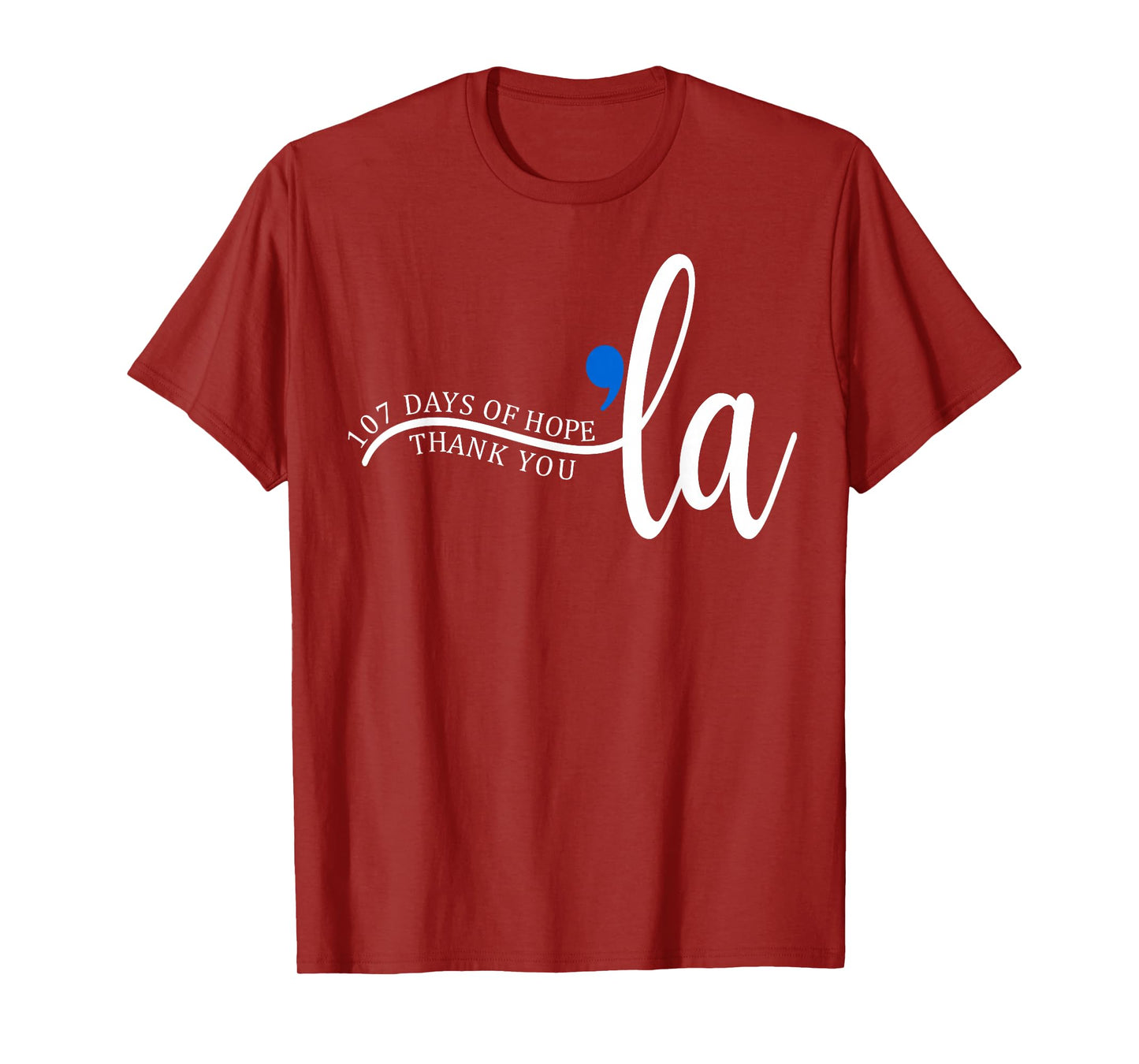 107 Days of Hope Thank You Kamala 107 Days Kamala Harris T-Shirt