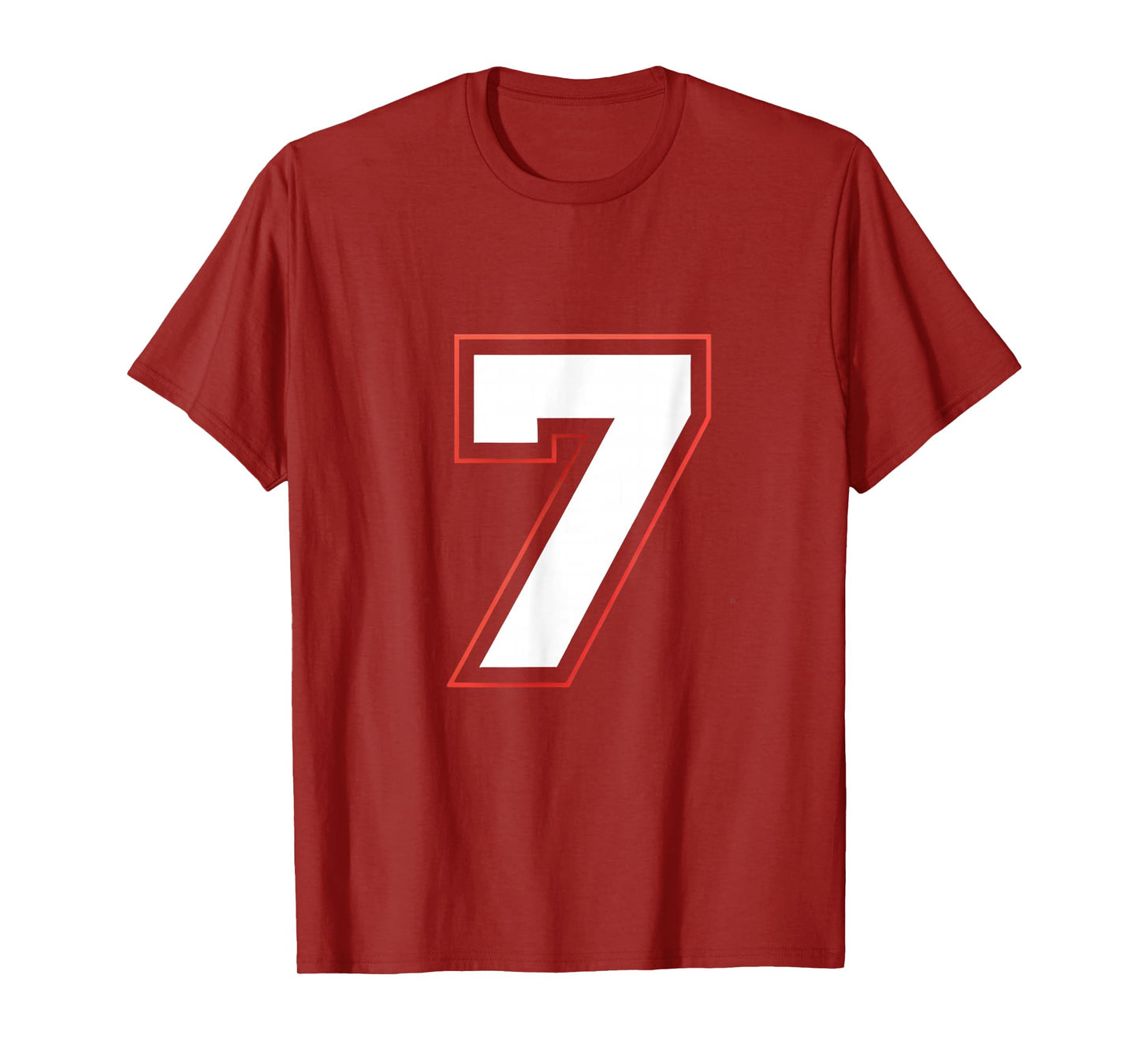 Fun Six Seven 6 7 Meme Design T-Shirt