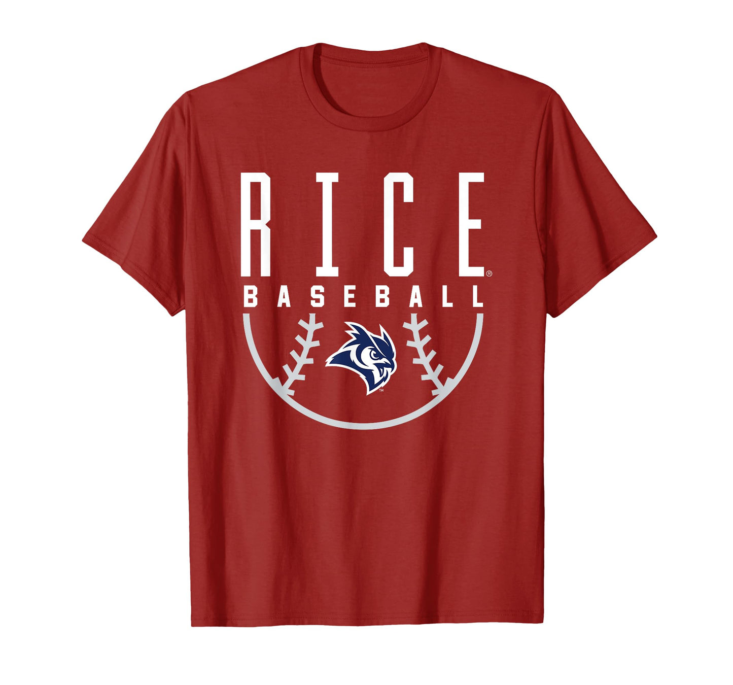 Rice University Owls Baseball Arch T-Shirt