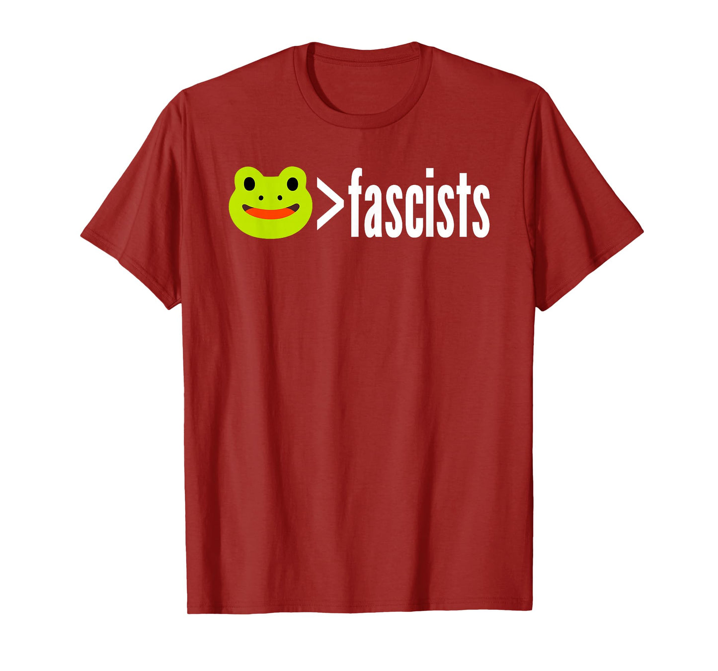 Portland Frog Greater Than Fascists T-Shirt