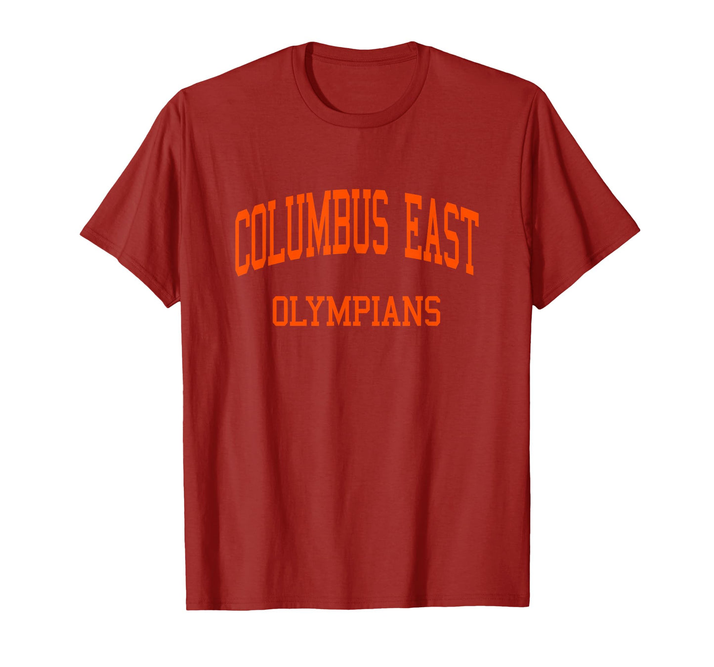 Columbus East High School HS Columbus in Retro Sports T-Shirt