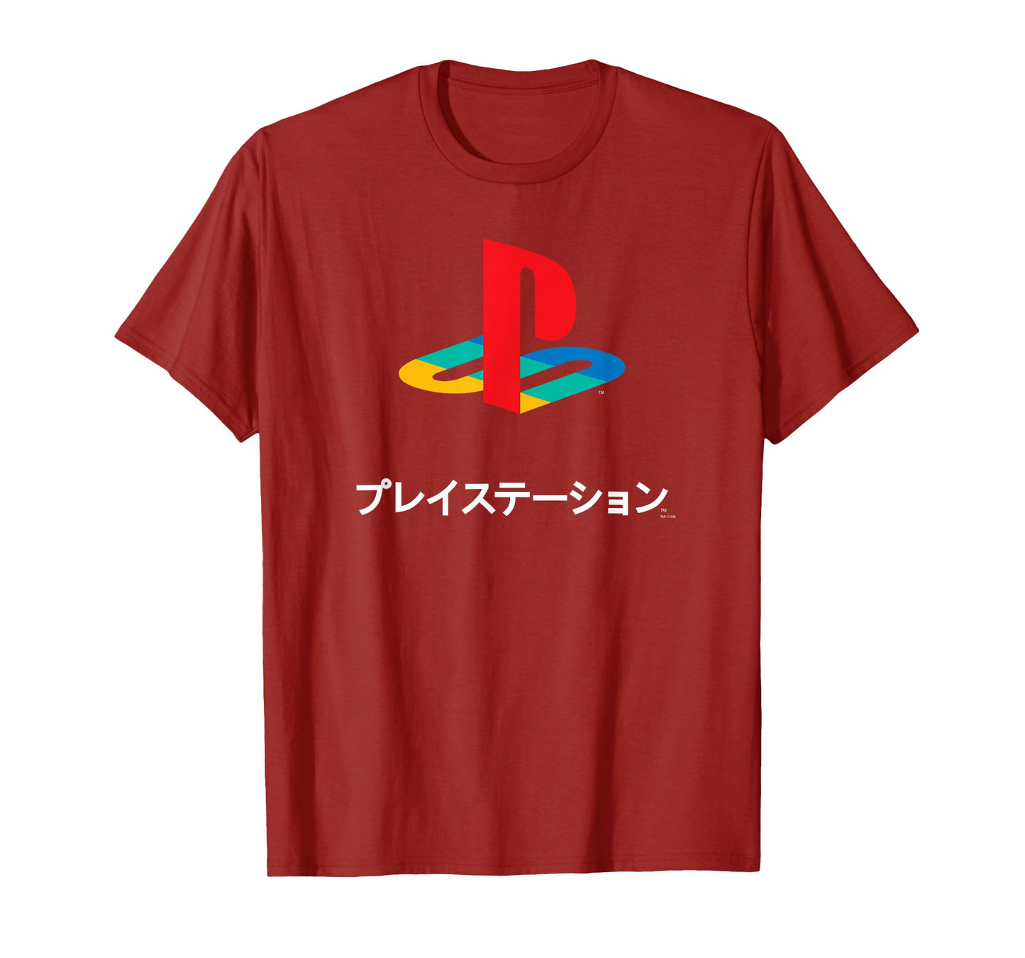 PlayStation Full Color Logo with Kanji Modern Video Game T-Shirt