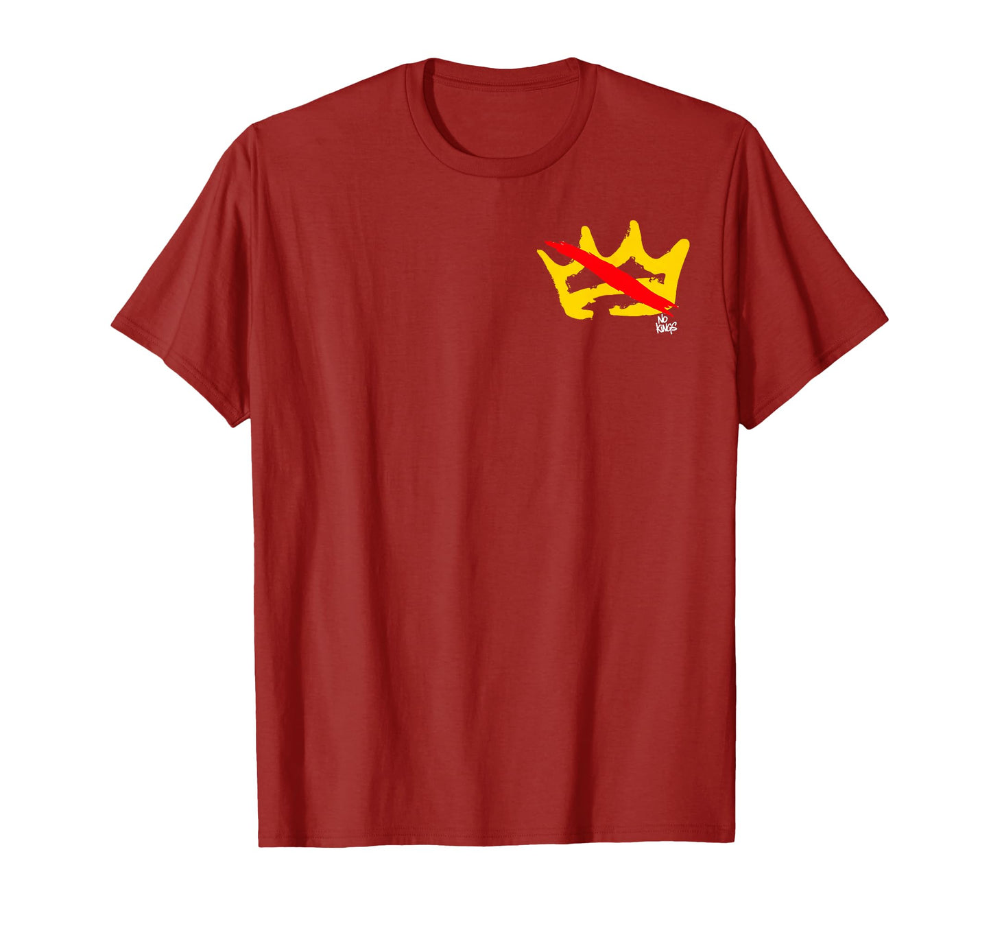 No Kings in America Vintage Patriotic No Kings T-Shirt