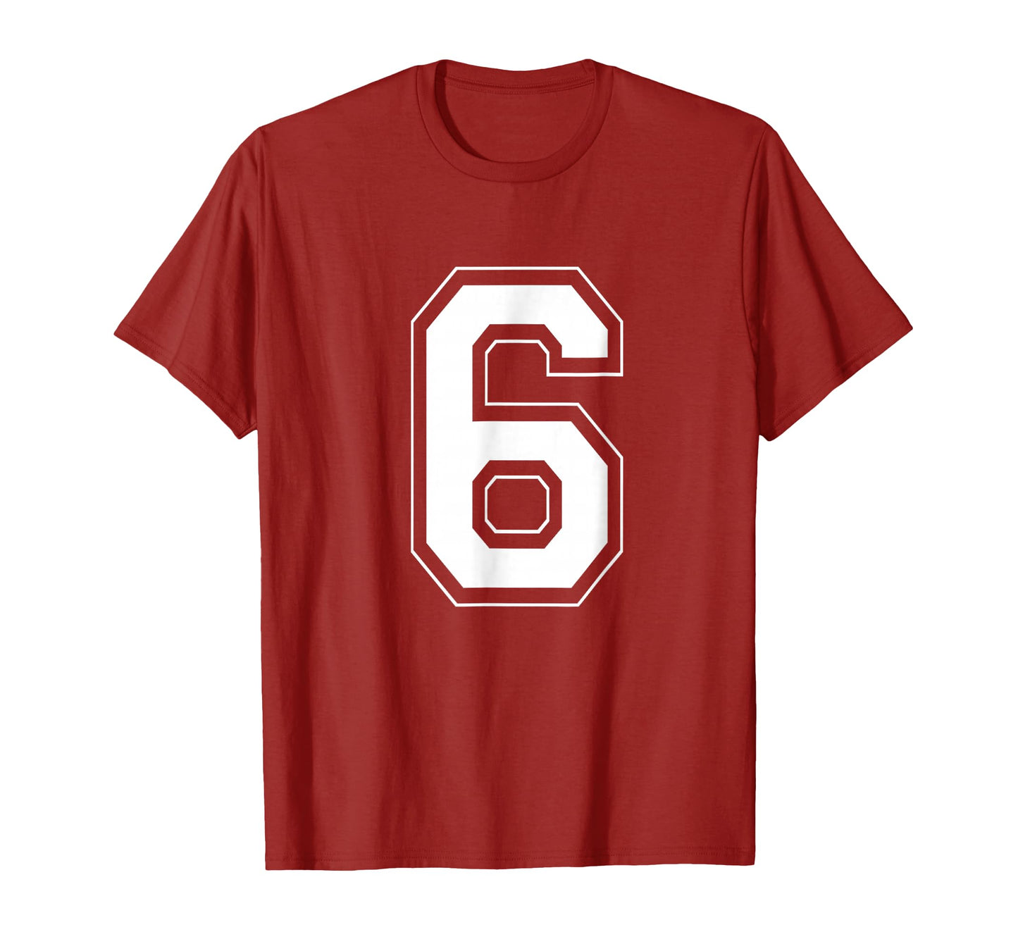Number 6 Funny Meme Saying 6 7 Six Seven 6th Birthday 6 Year T-Shirt