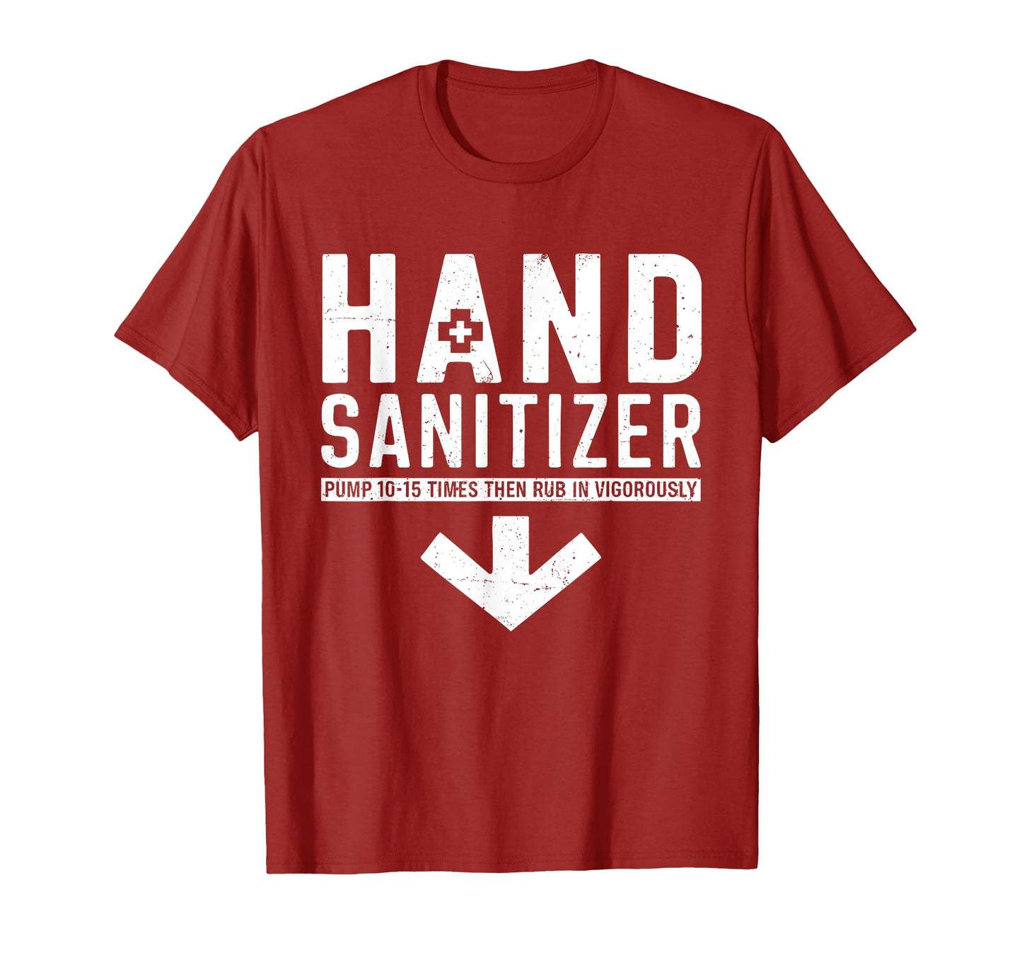 Hand Sanitizer Shirt Joke Funny Dirty For Men Adult Humor T-Shirt
