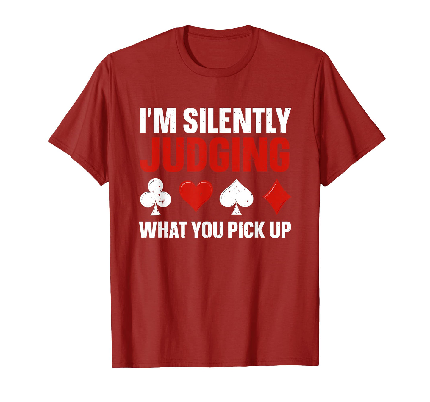 Cute Rummy Design For Men Women Card Game Gin Rummy Player T-Shirt