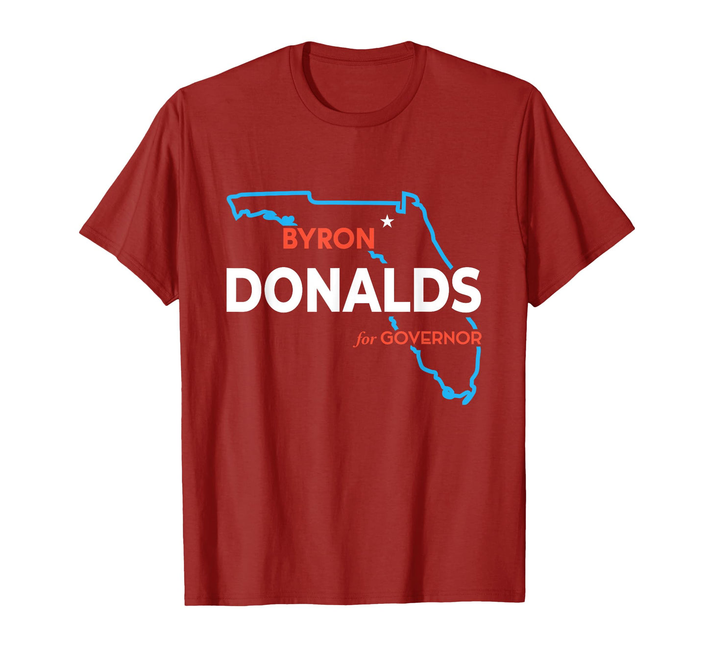 Byron Donalds For Florida Governor 2026 Republican Campaign T-Shirt