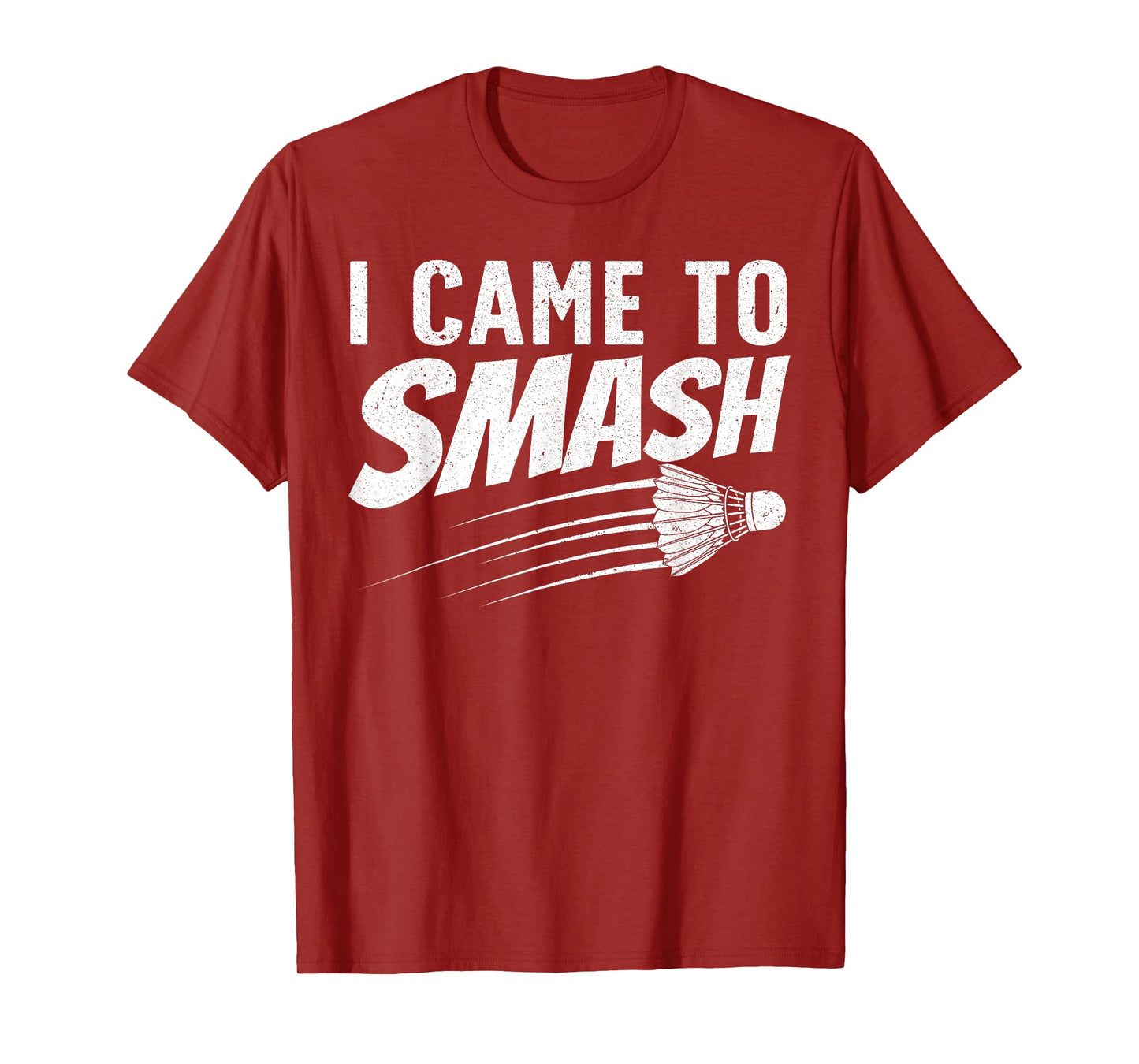 Funny Badminton Design For Men Women Kids Badminton Players T-Shirt