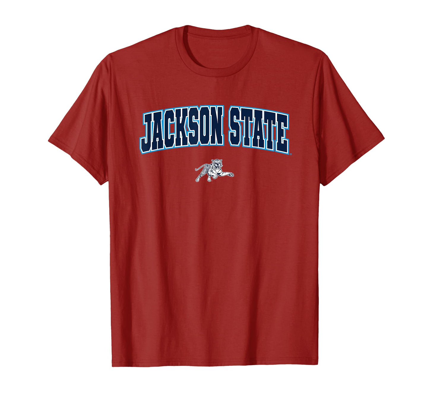 Jackson State University Tigers Arch Logo T-Shirt
