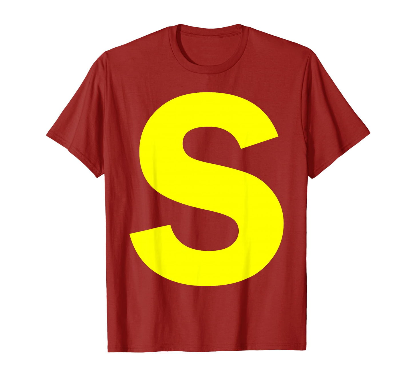 Letter S Funny Group Matching Halloween Costume T-Shirt