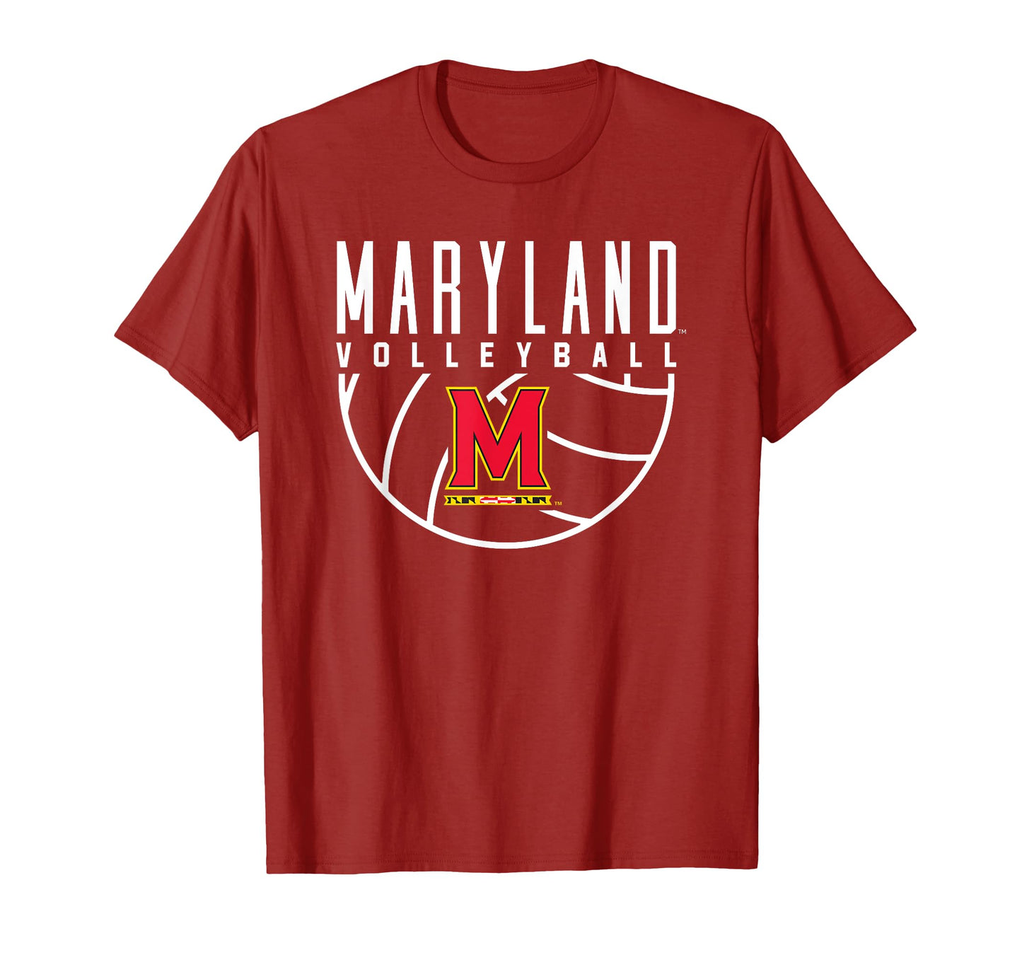 University of Maryland Terrapins Volleyball Arch T-Shirt