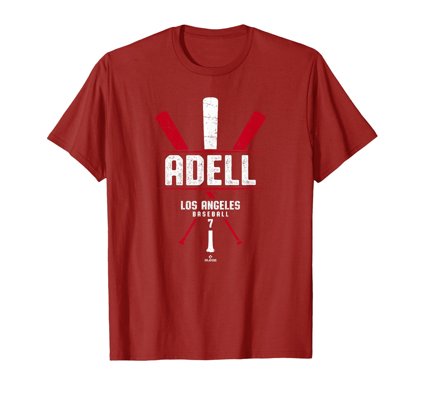 Vintage Baseball Bat Gameday Jo Adell Los Angeles Baseball T-Shirt