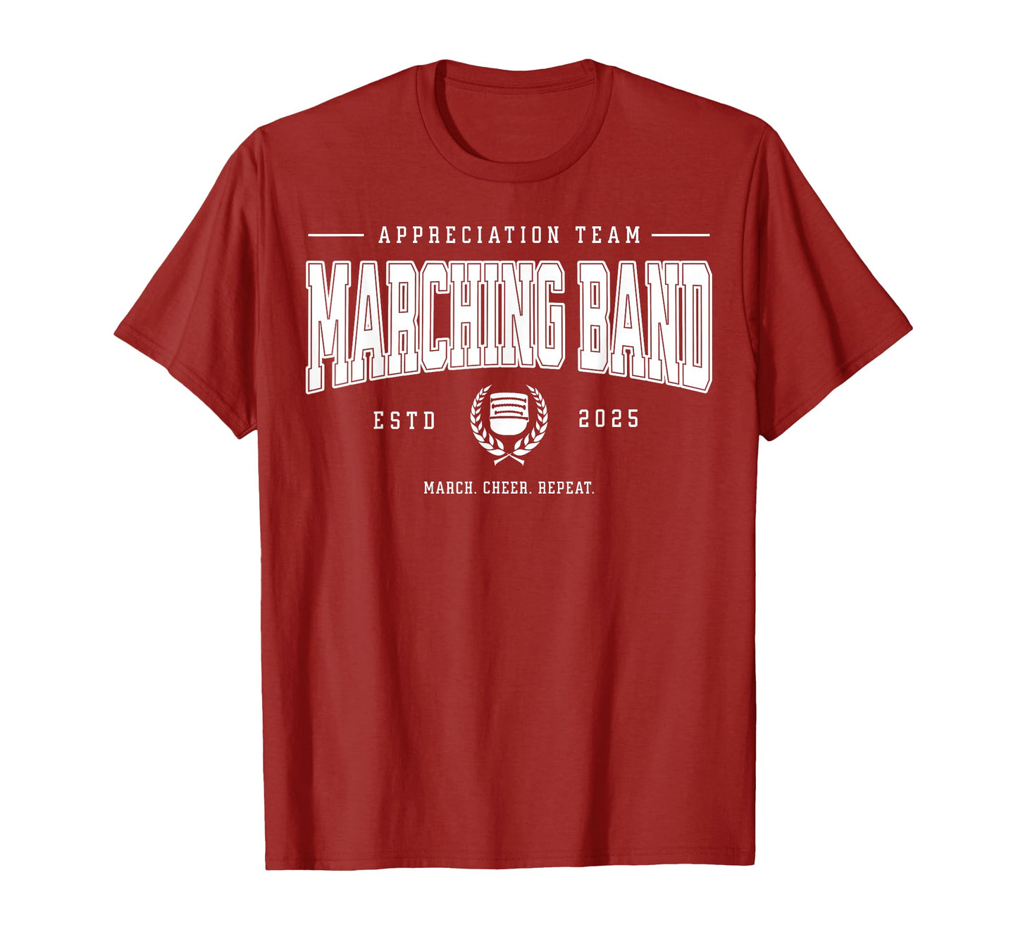 Marching Band Mom Halftime Appreciation School Spirit T-Shirt