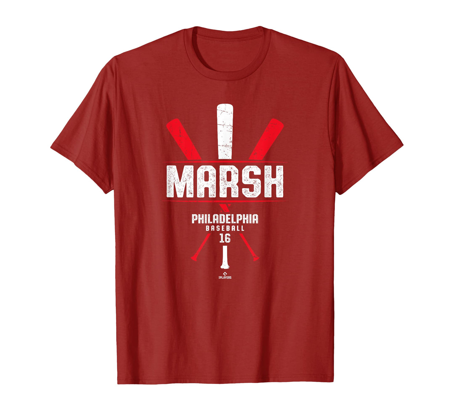 Vintage Baseball Bat Gameday Brandon Marsh Philadelphia T-Shirt