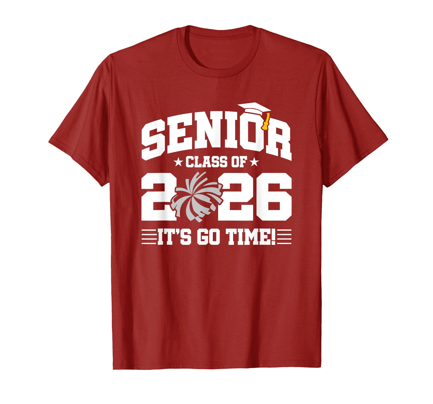 Class of 2026 - Senior Year - Cheerleader - Senior 2026 T-Shirt