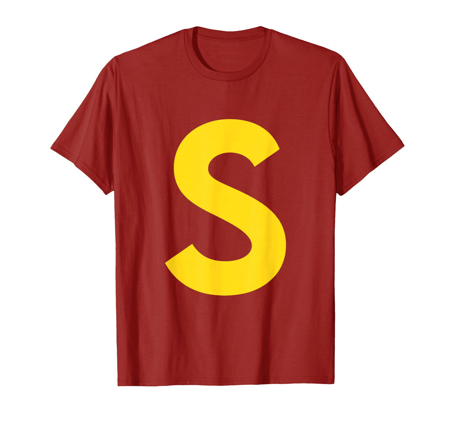 Letter S Funny Group Costume Pretend Halloween Costume T-Shirt
