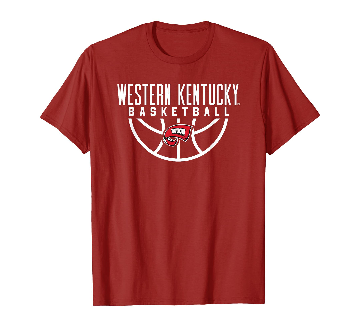 Western Kentucky University Hilltoppers Basketball Arch T-Shirt