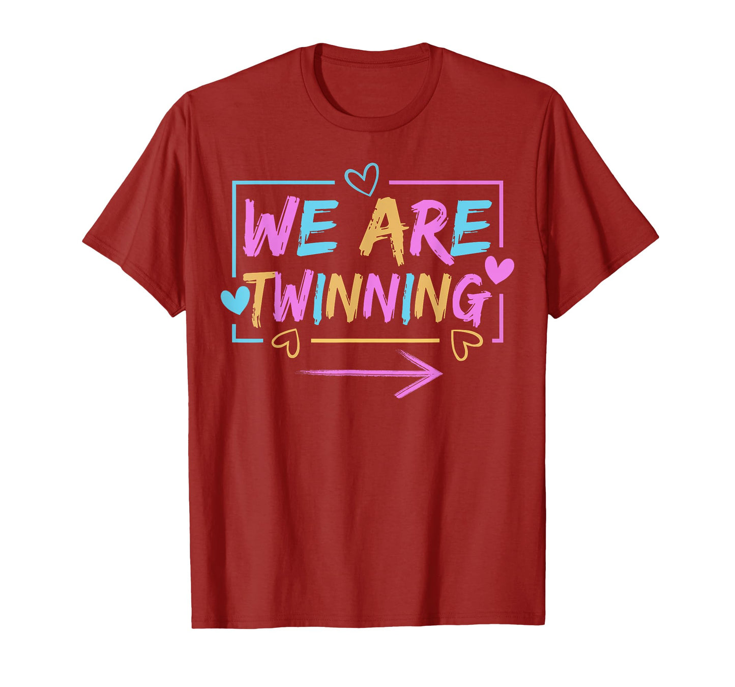 We're Twinning with My Bestie Twin Day Spirit Week T-Shirt