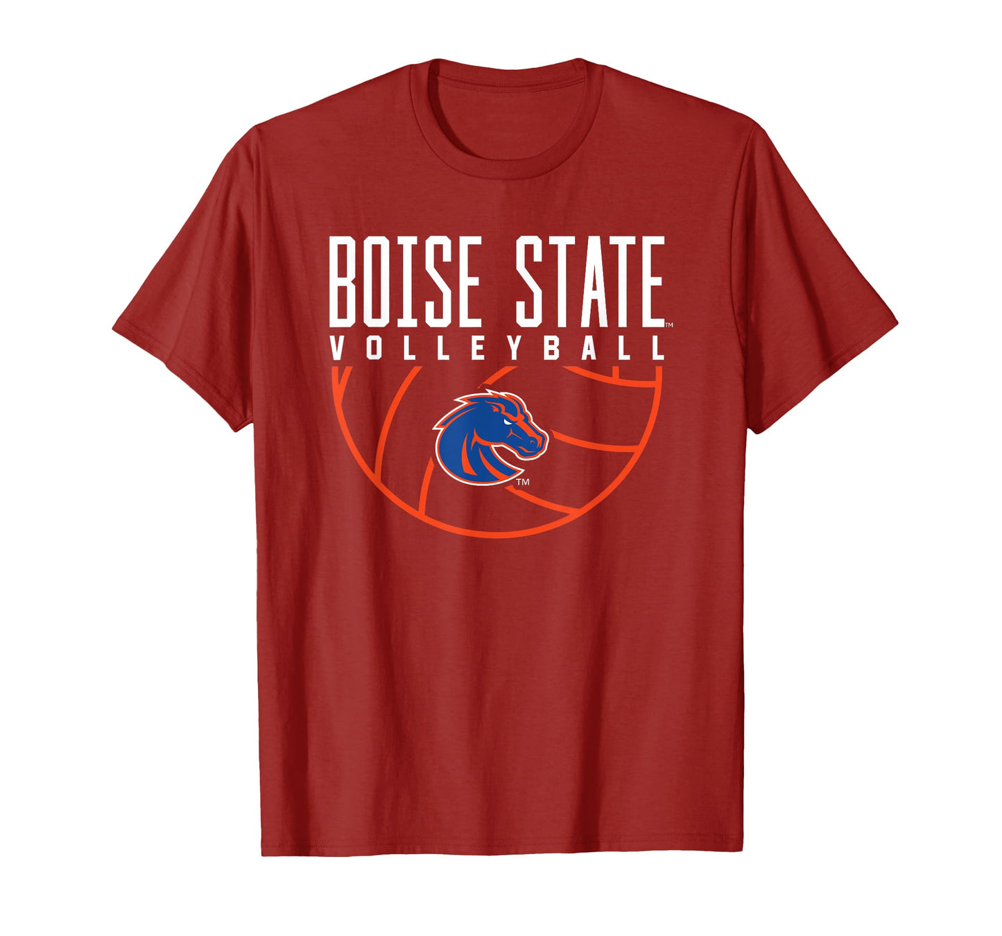 Boise State University BSU Broncos Volleyball Arch T-Shirt