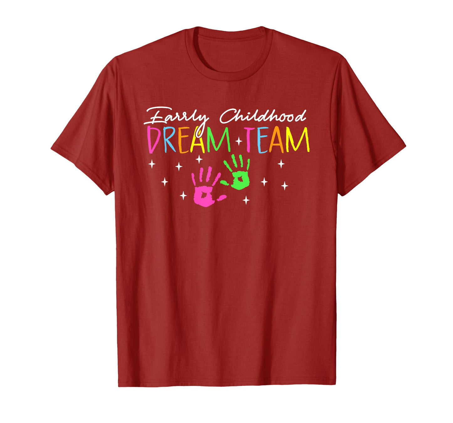 Retro Early Childhood Education Teacher Professor T-Shirt for Men Women
