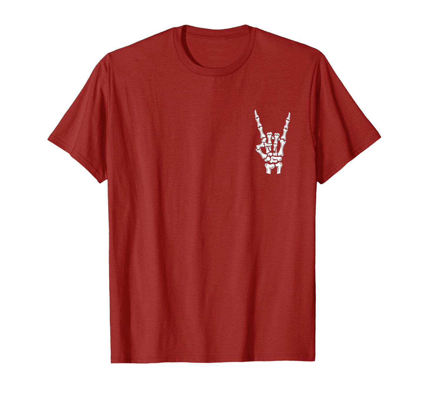 Skeleton Gesture Minimal Style Tee T-Shirt