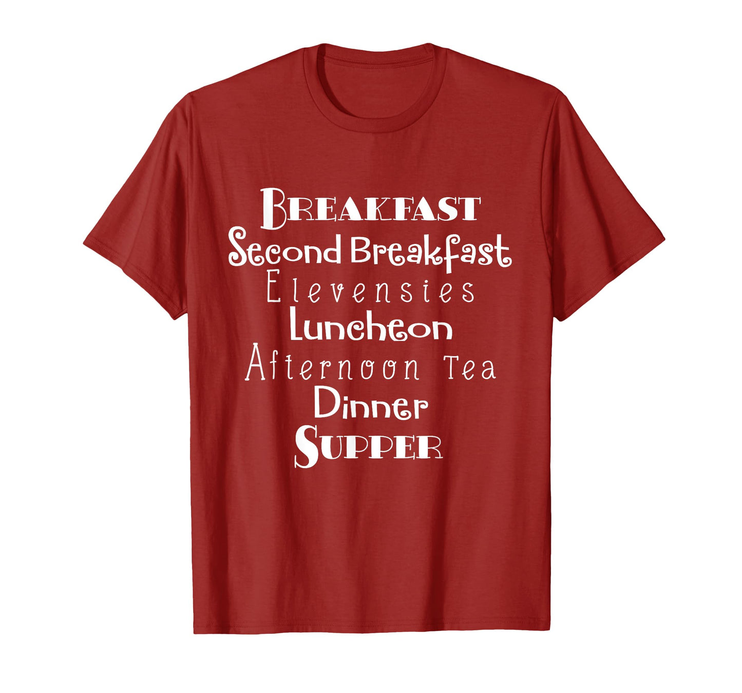 Breakfast, Second Breakfast, Elevenses Luncheon T-Shirt